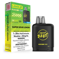 Super Sour Pineapple (Iced) Flavour Beast Boost G2 Pods 25K