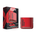 Level X G1 Boost vaping device kit in scarlet red, with an 850mAh rechargeable battery and Type-C USB.