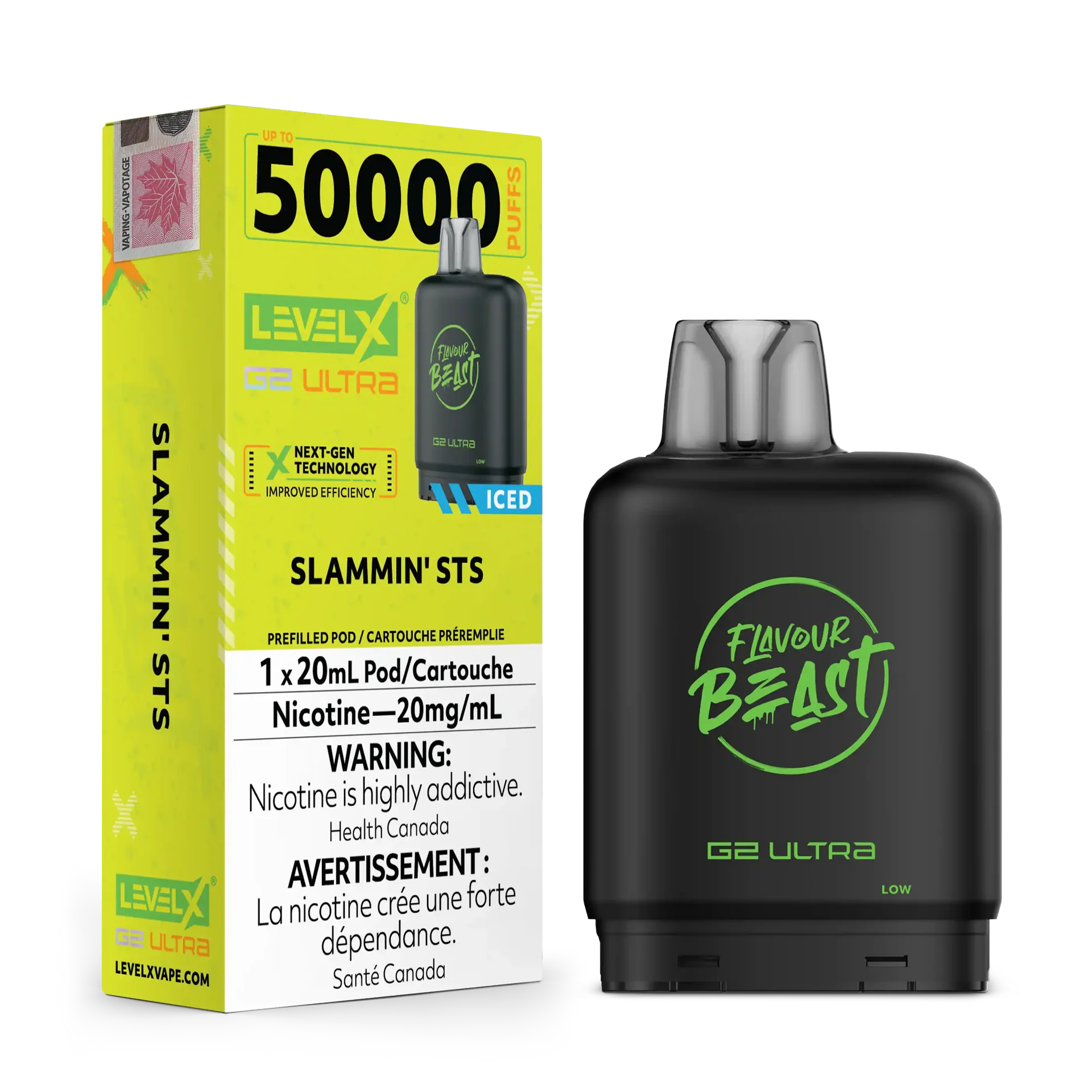 Slammin' STS by Level X Flavour Beast G2 Ultra 50K by LEVEL X BY FLAVOUR BEAST