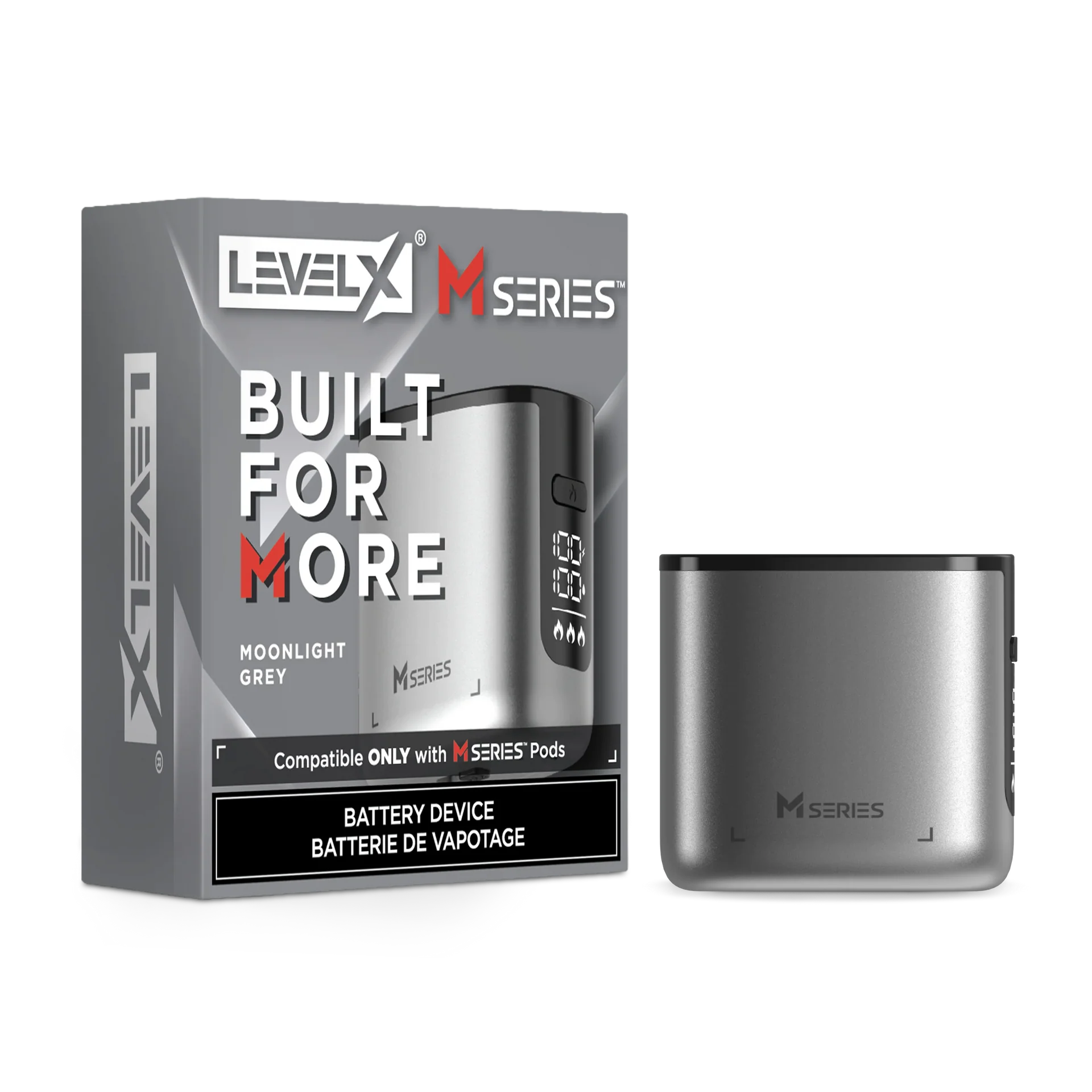 Level X - M Series Device (Battery) in Moonlight Grey