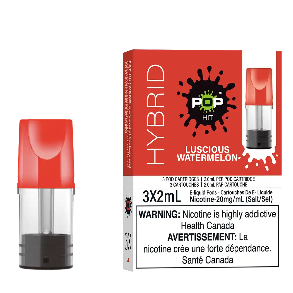 Luscious Watermelon Stlth Pods by Pop Hybrid