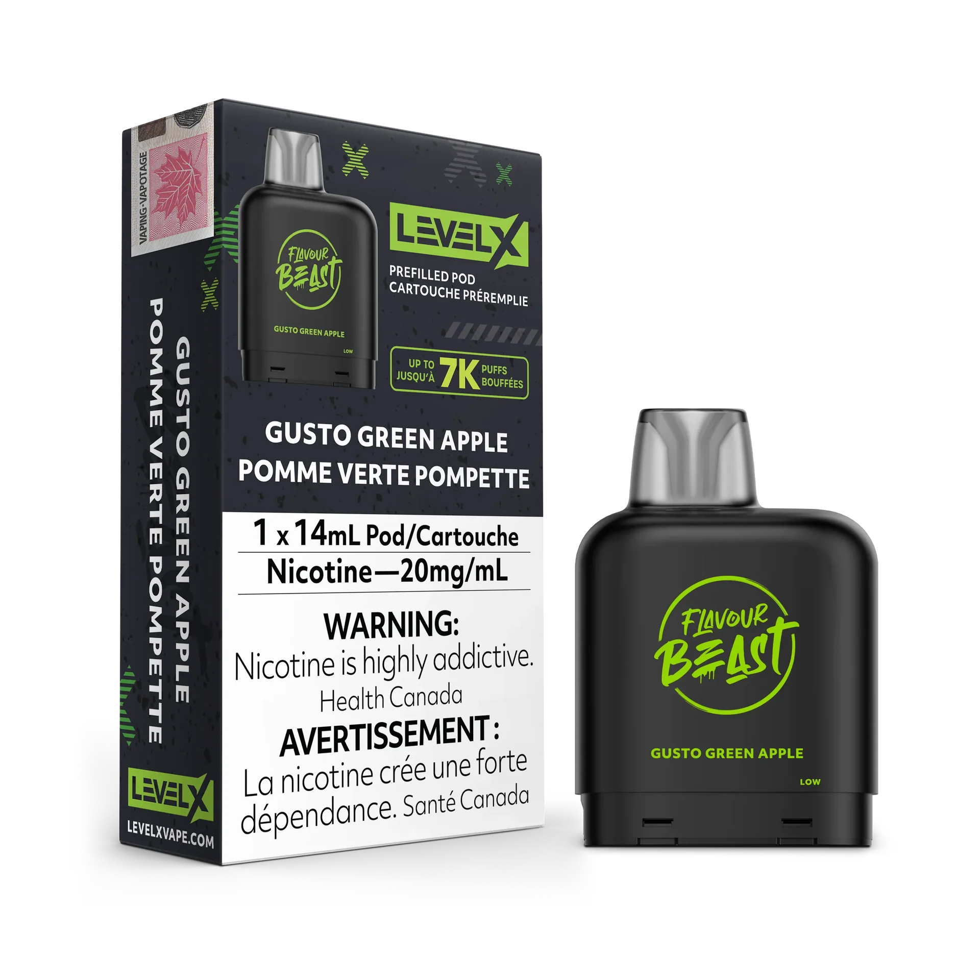 Level X - Flavour Beast Pods 7K