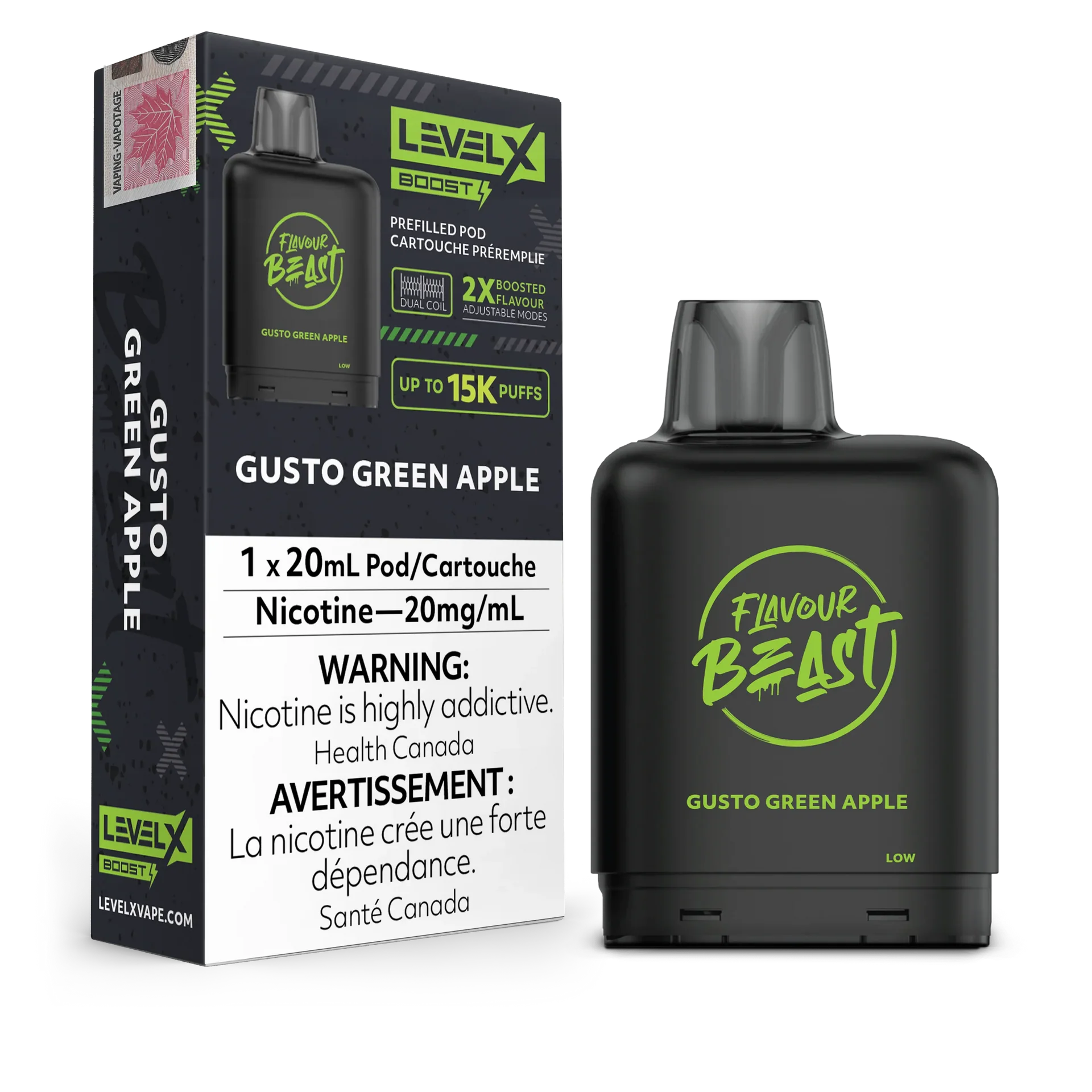 Level X - Flavour Beast Boost Pods 15K