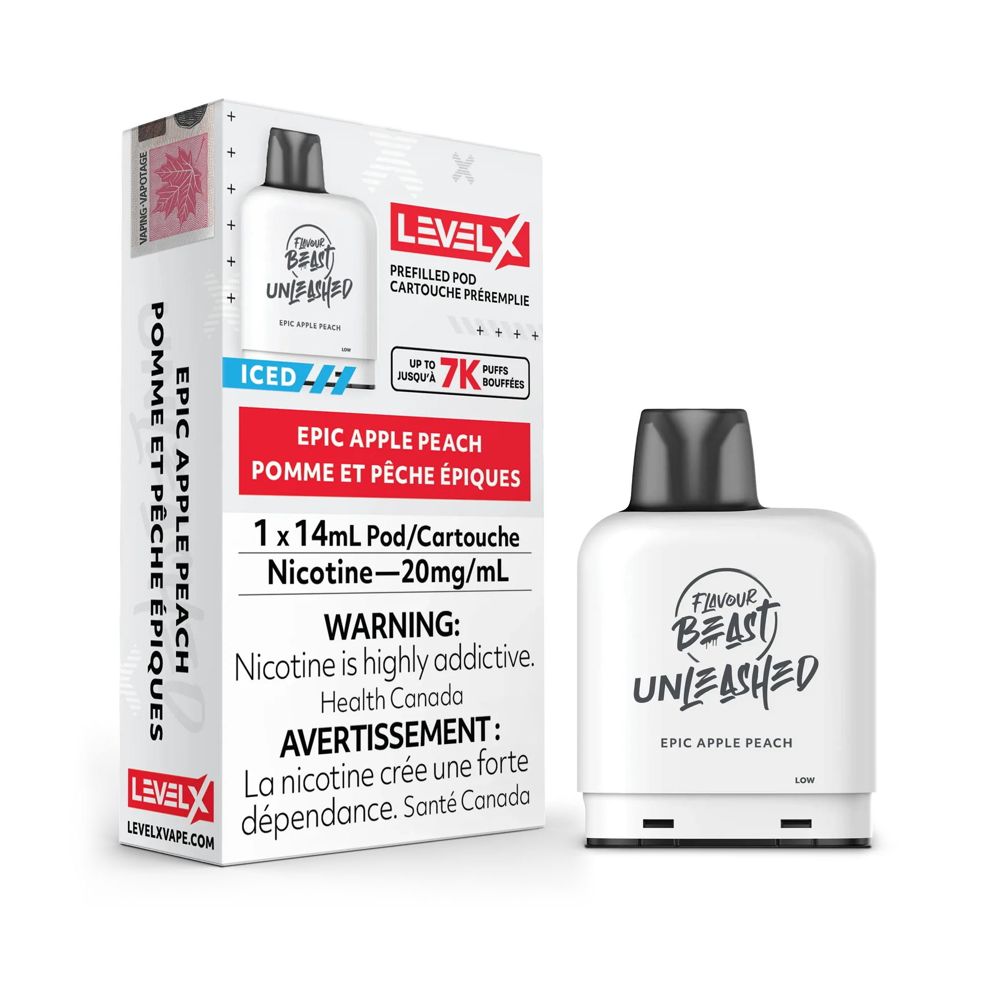 Level X - Unleashed Pods (7000 puffs)