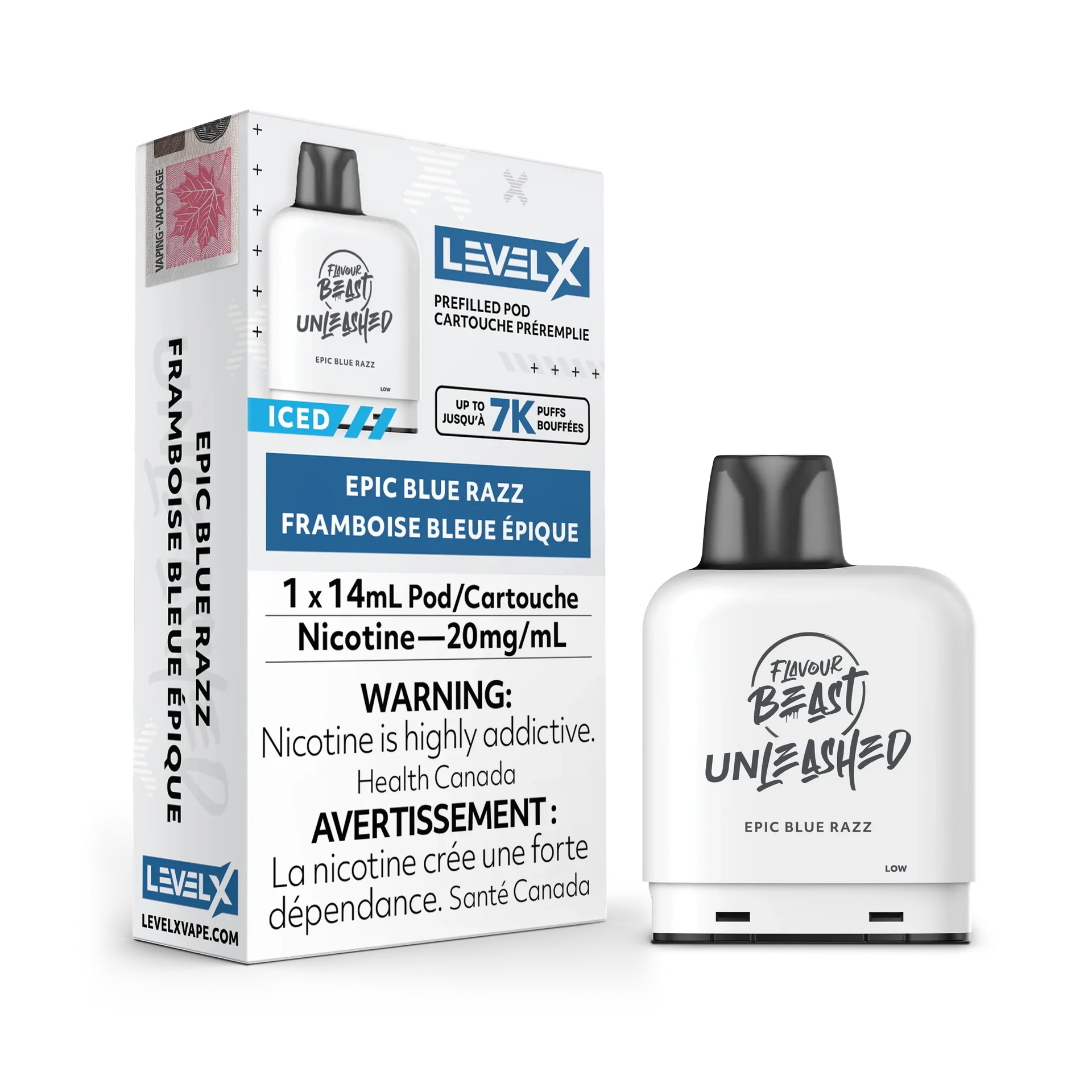 Level X - Unleashed Pods (7000 puffs)