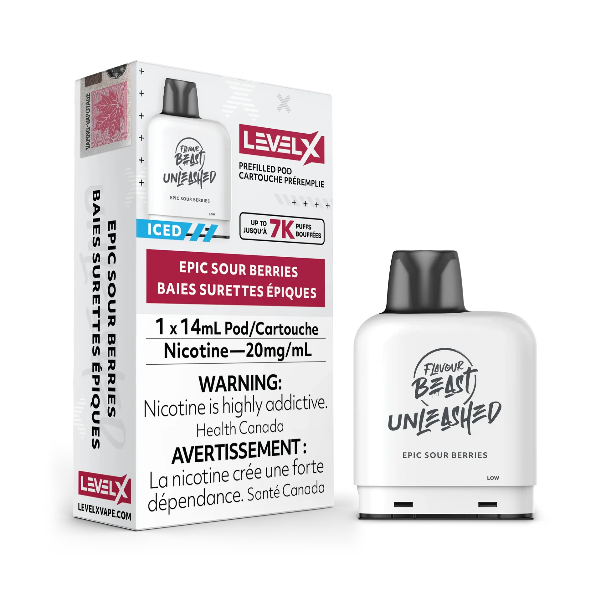 Level X - Unleashed Pods (7000 puffs)