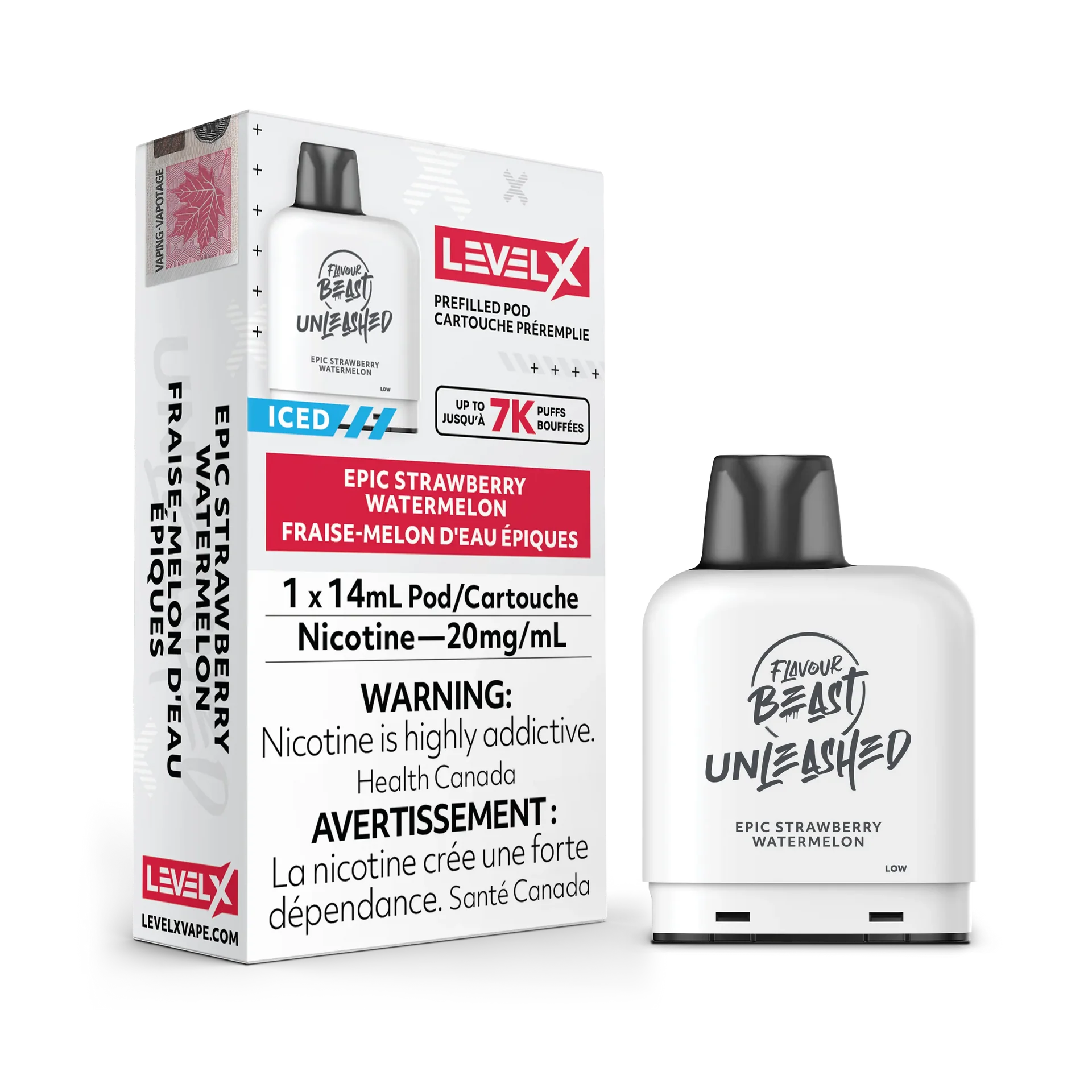 Level X - Unleashed Pods (7000 puffs)