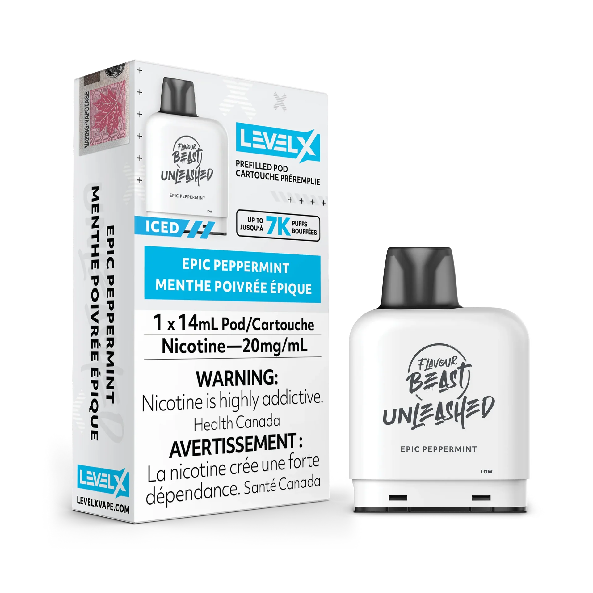 Level X - Unleashed Pods (7000 puffs)