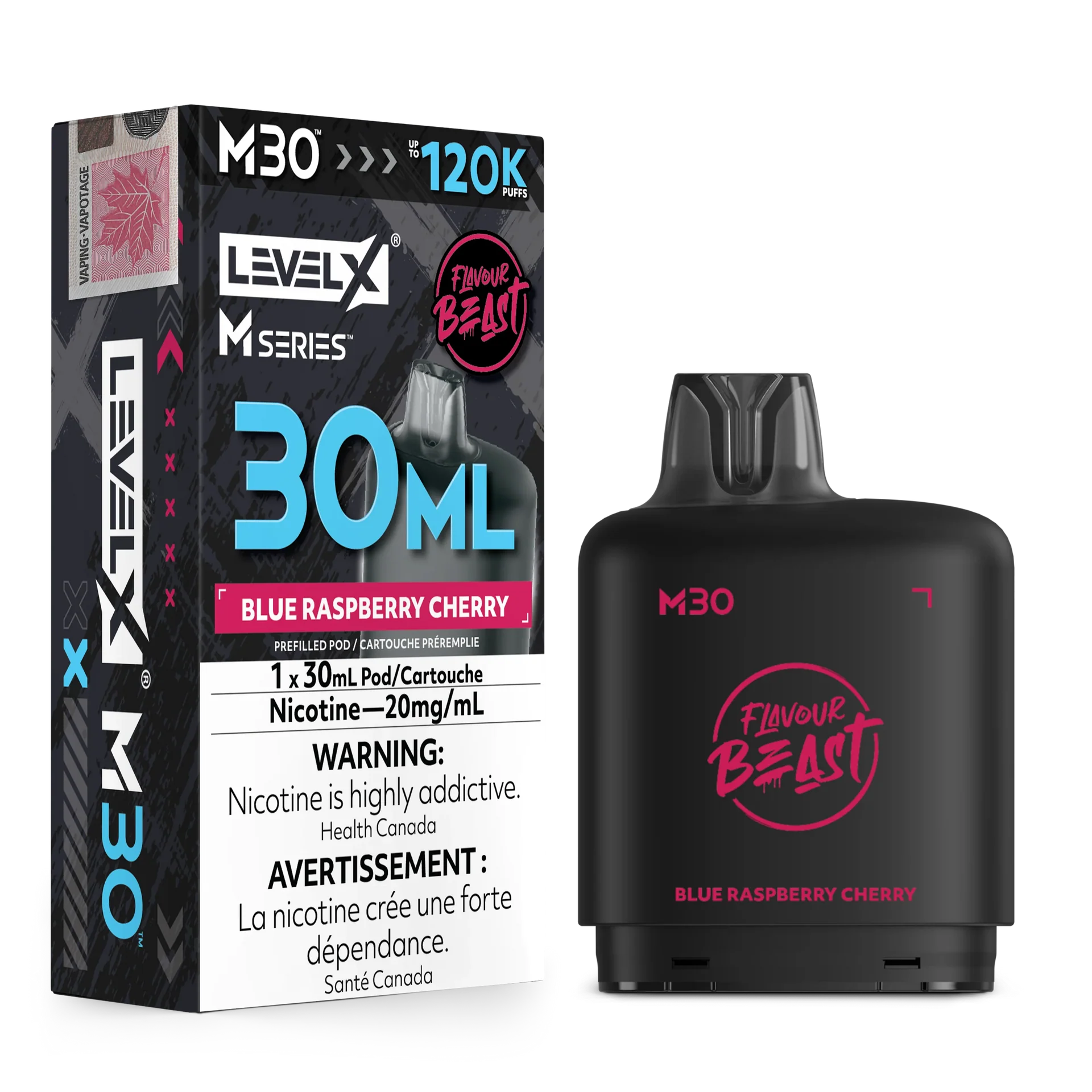 Bet Blueberry Watermelon Iced Level X M Series Pod 30mL 120K Pod