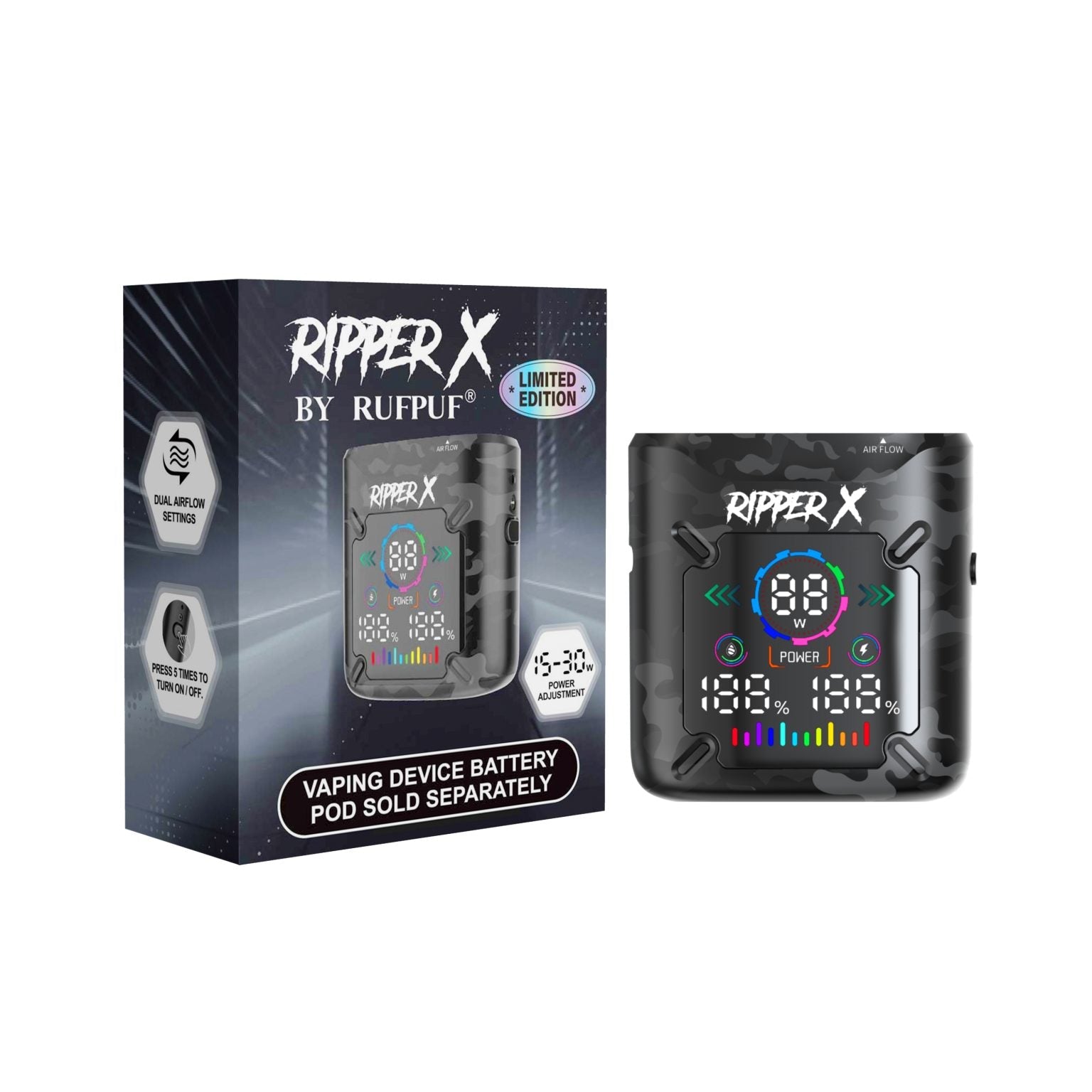 Rufpuf - Appareil Ripper X Ultra (1000 mAh)
