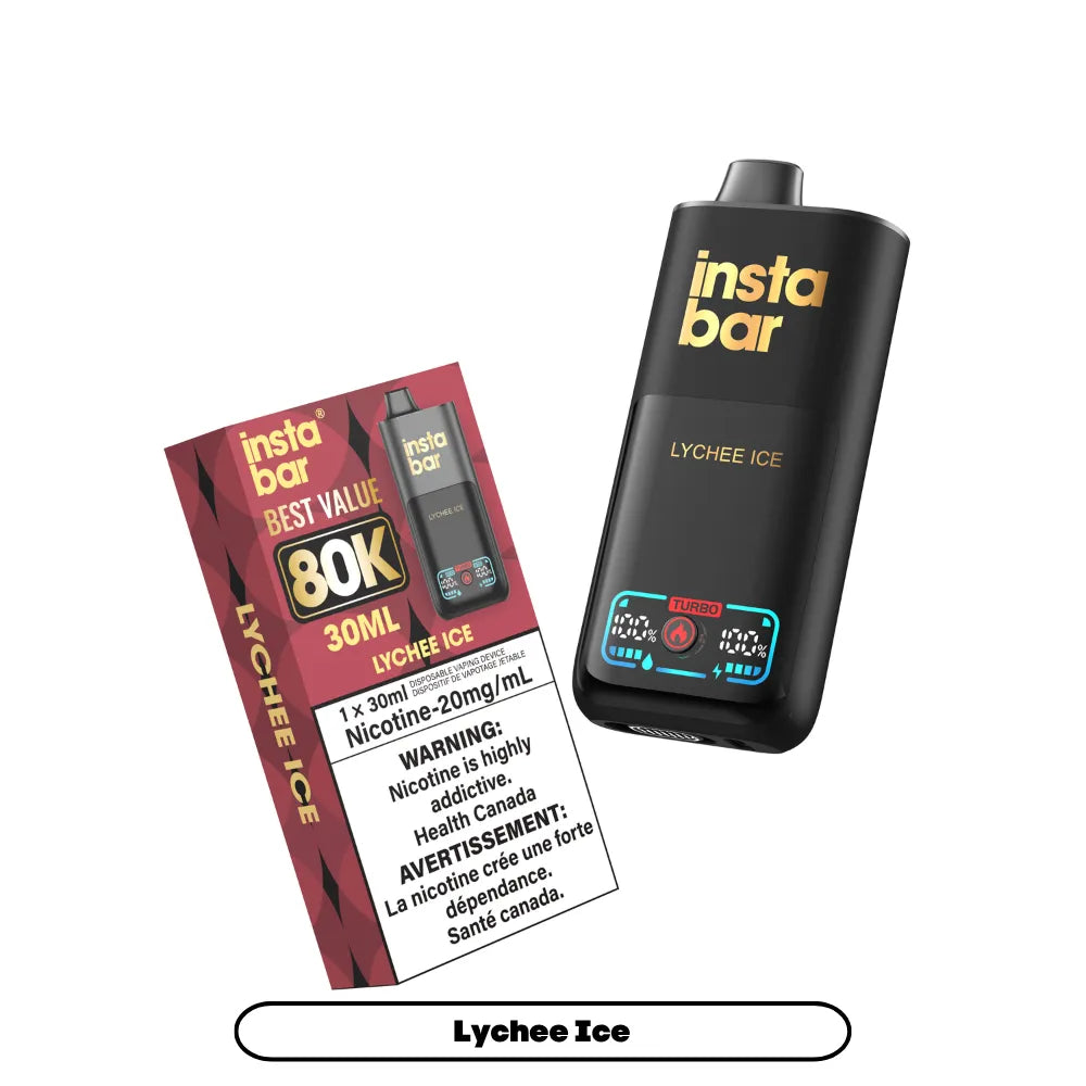 Lychee Ice Insta Bar - Disposable 80K