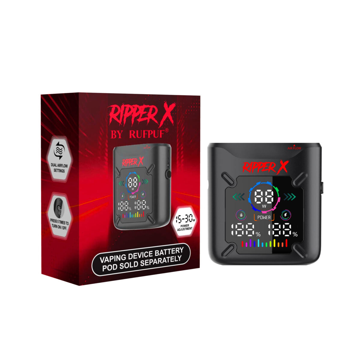 Rufpuf - Appareil Ripper X Ultra (1000 mAh)