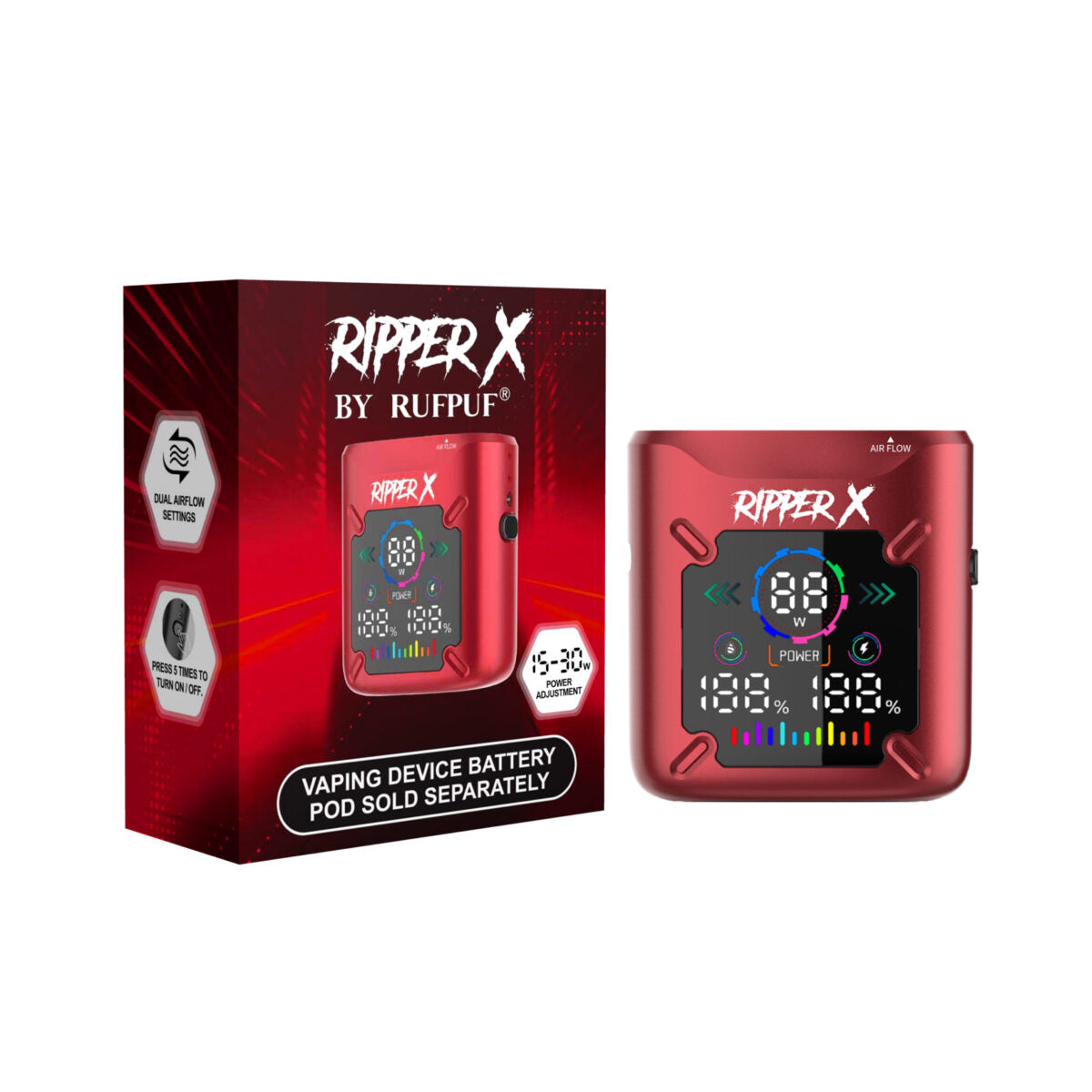 Rufpuf - Appareil Ripper X Ultra (1000 mAh)