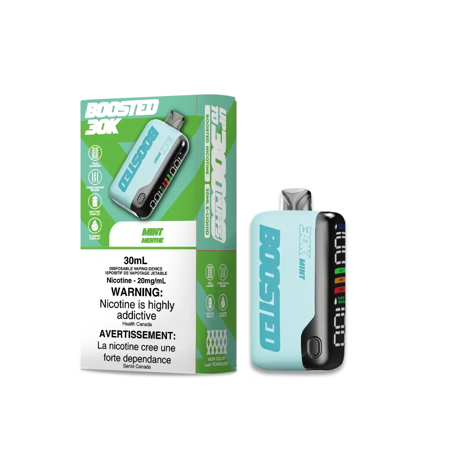 Mint Boosted - Disposable 30K by BOOSTED