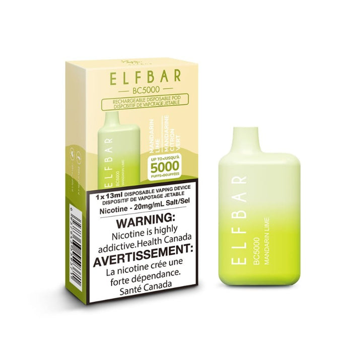 Elf bar - Disposable E-Cig (EXCISE TAXED) (5000 Puffs)