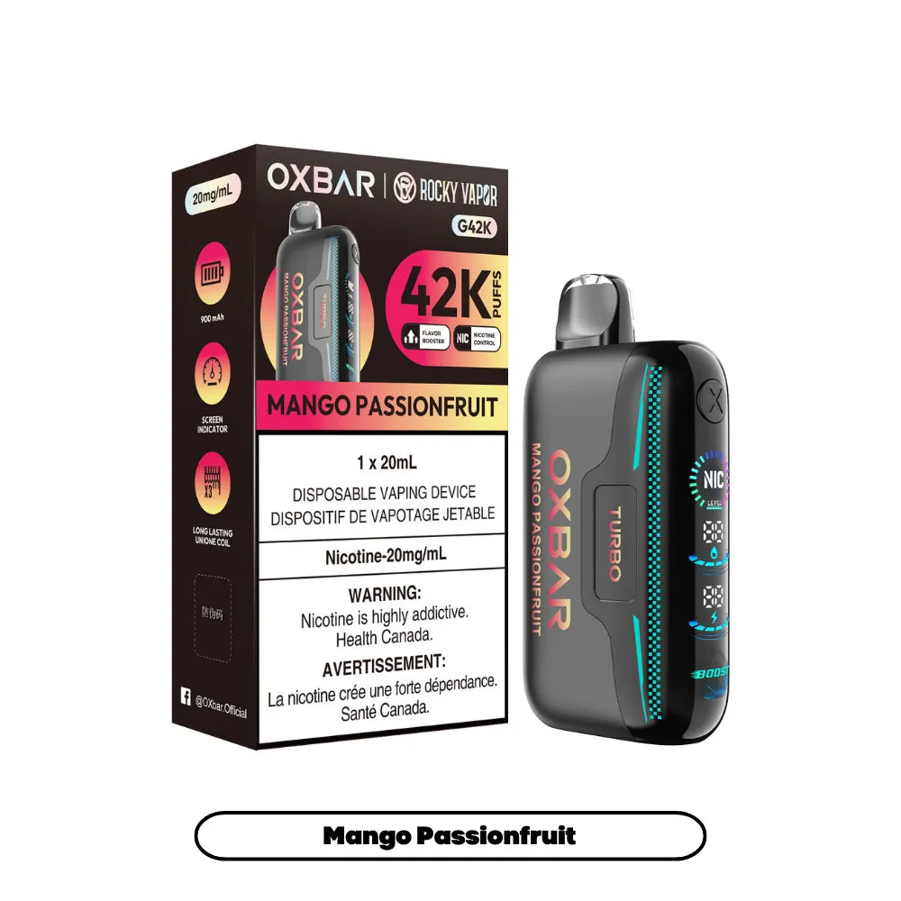Mango Passionfruit Oxbar G42K - Disposable 42K