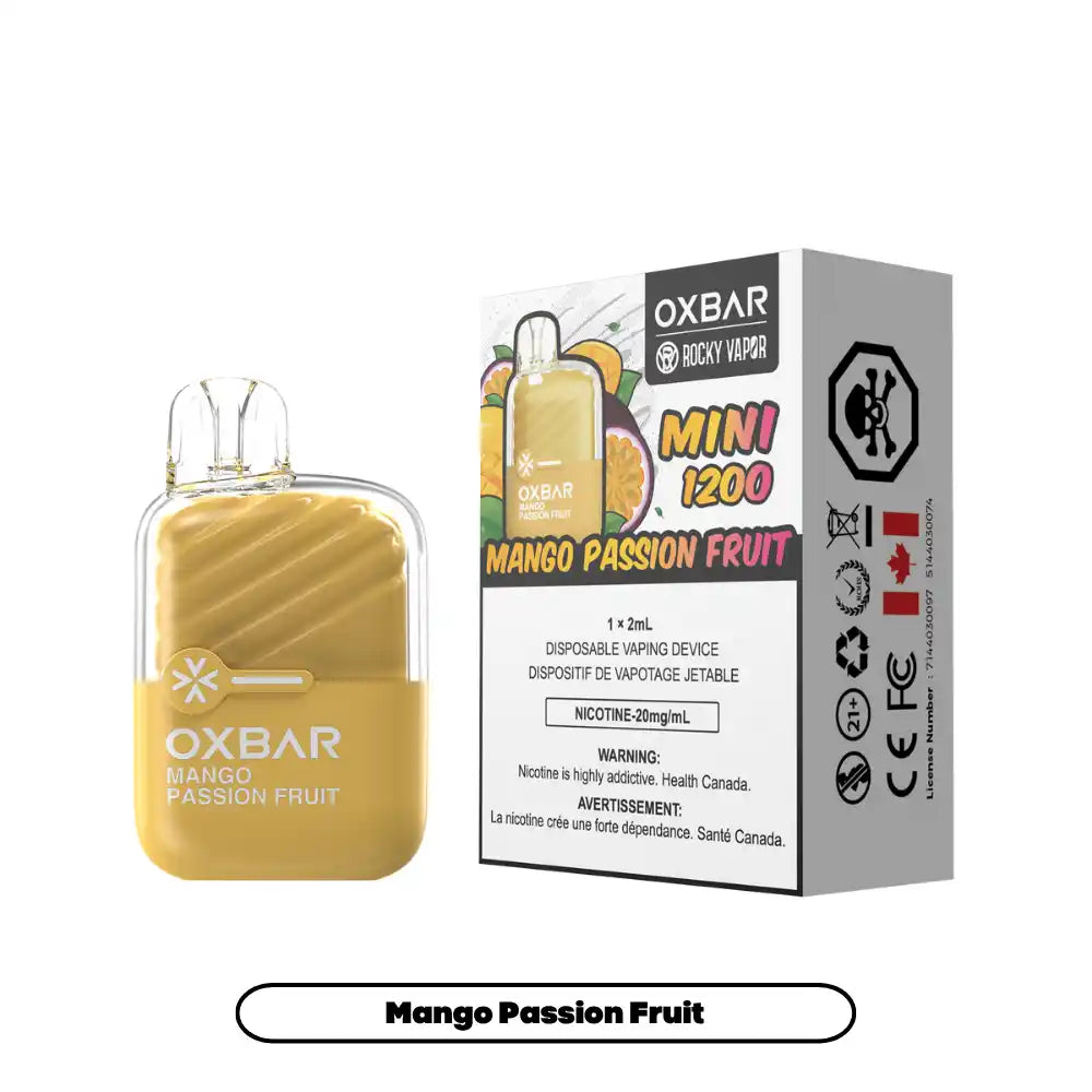 Oxbar Mini 1200 Puffs - Disposable Vape
