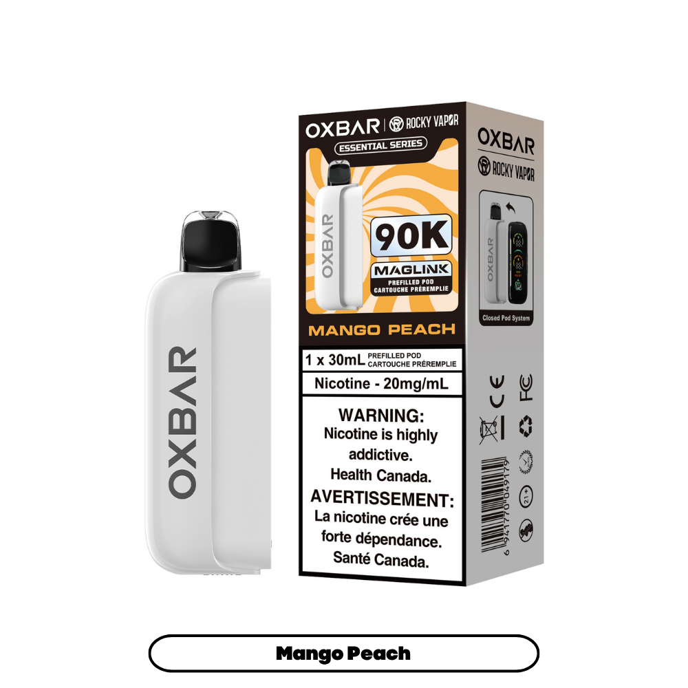 Mango Peach Oxbar Maglink Pods (Essential Series) 90K