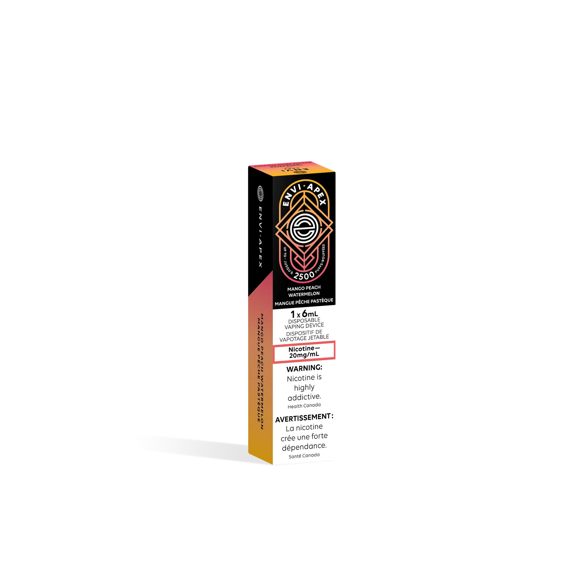 Mango Peach Watermelon Apex 2500 - Disposable Vape