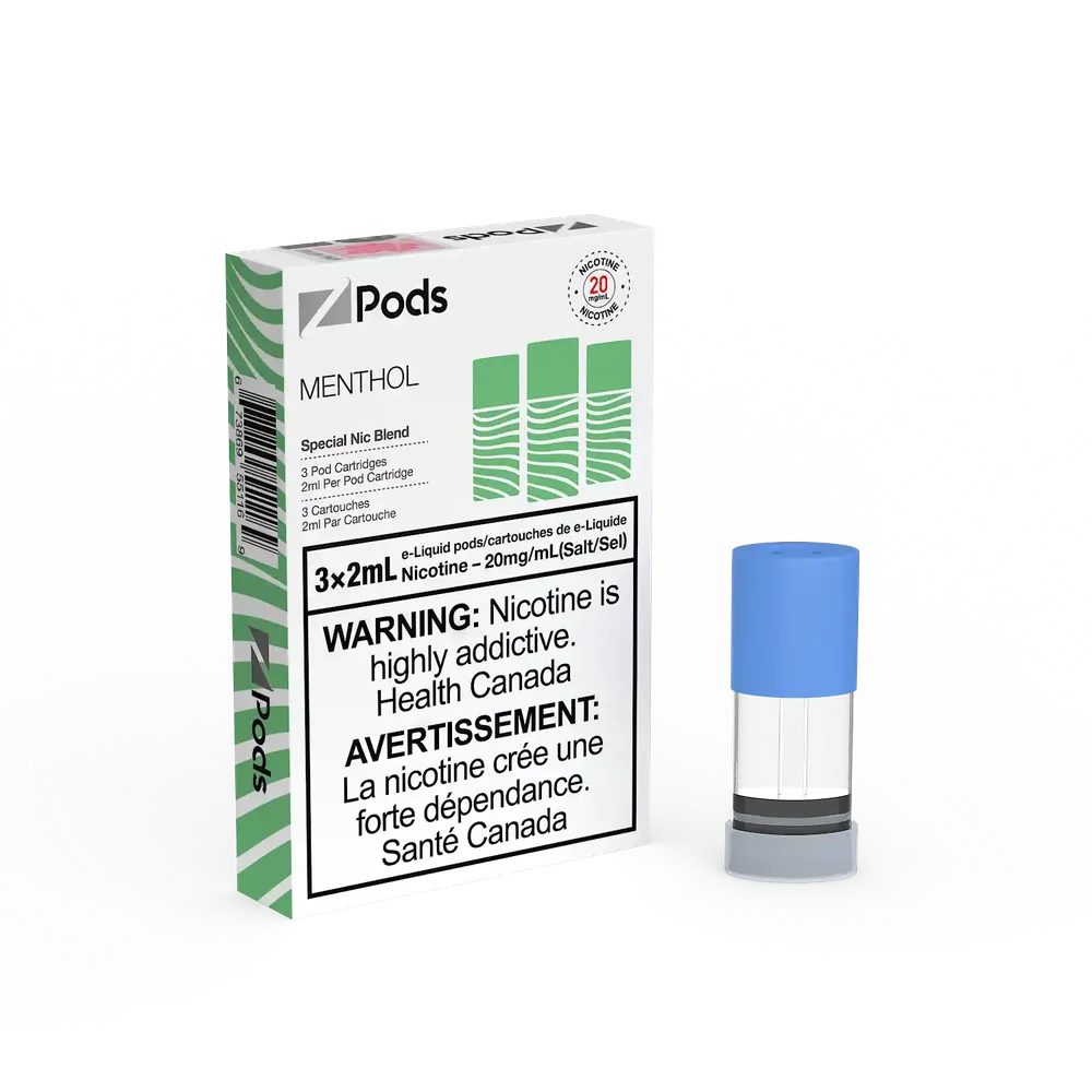Menthol ZPods by ZLab