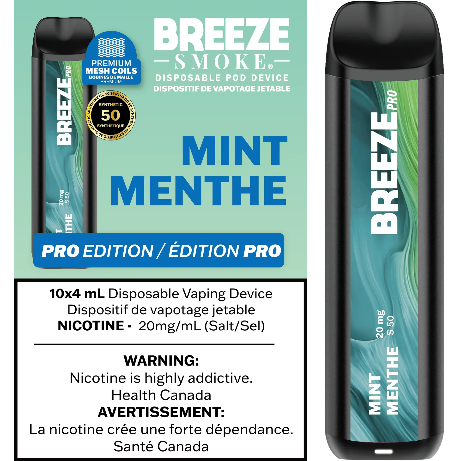 Breeze Pro 2K - Disposable Vape by BREEZE — view 32