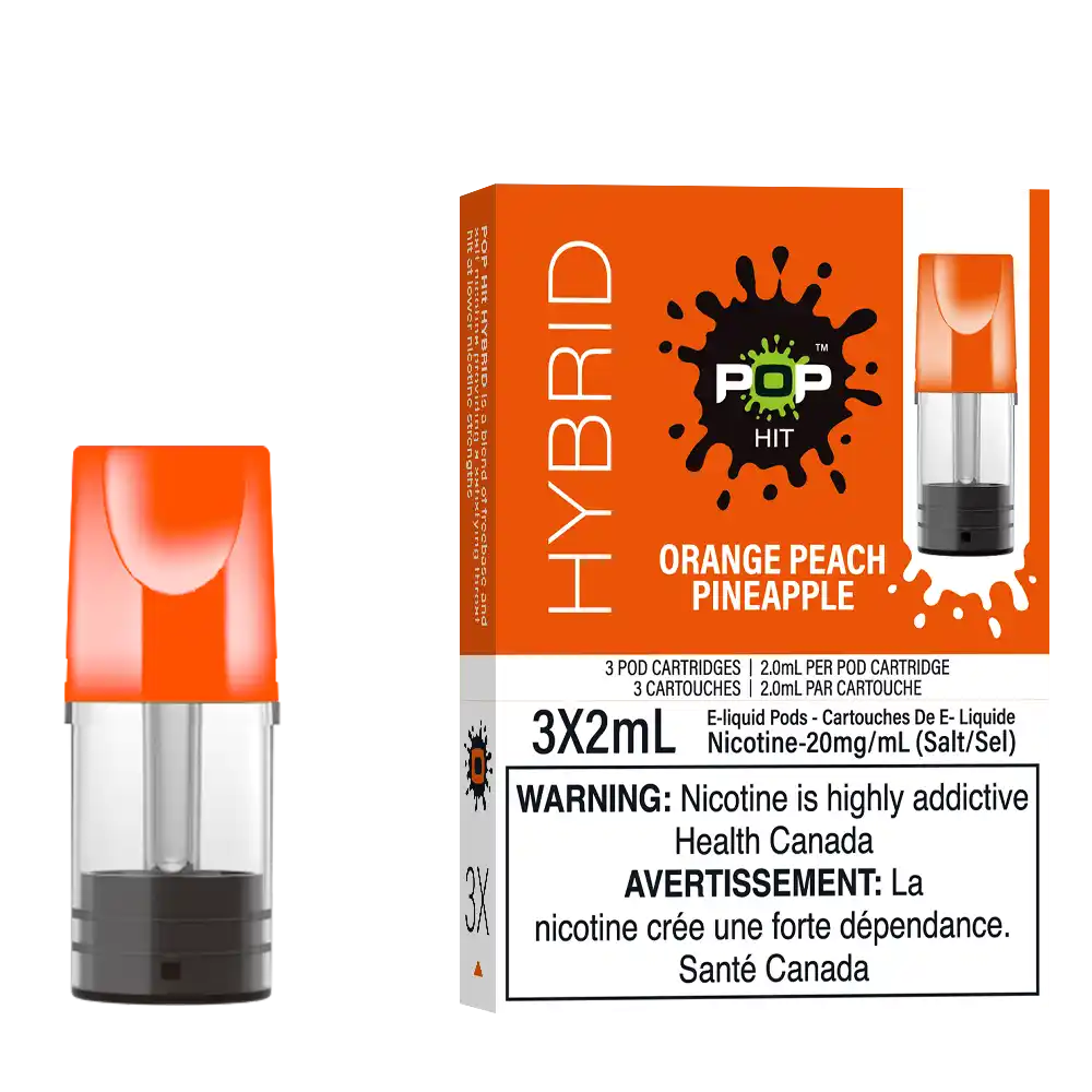 Orange Peach Pineapple Stlth Pods by Pop Hybrid
