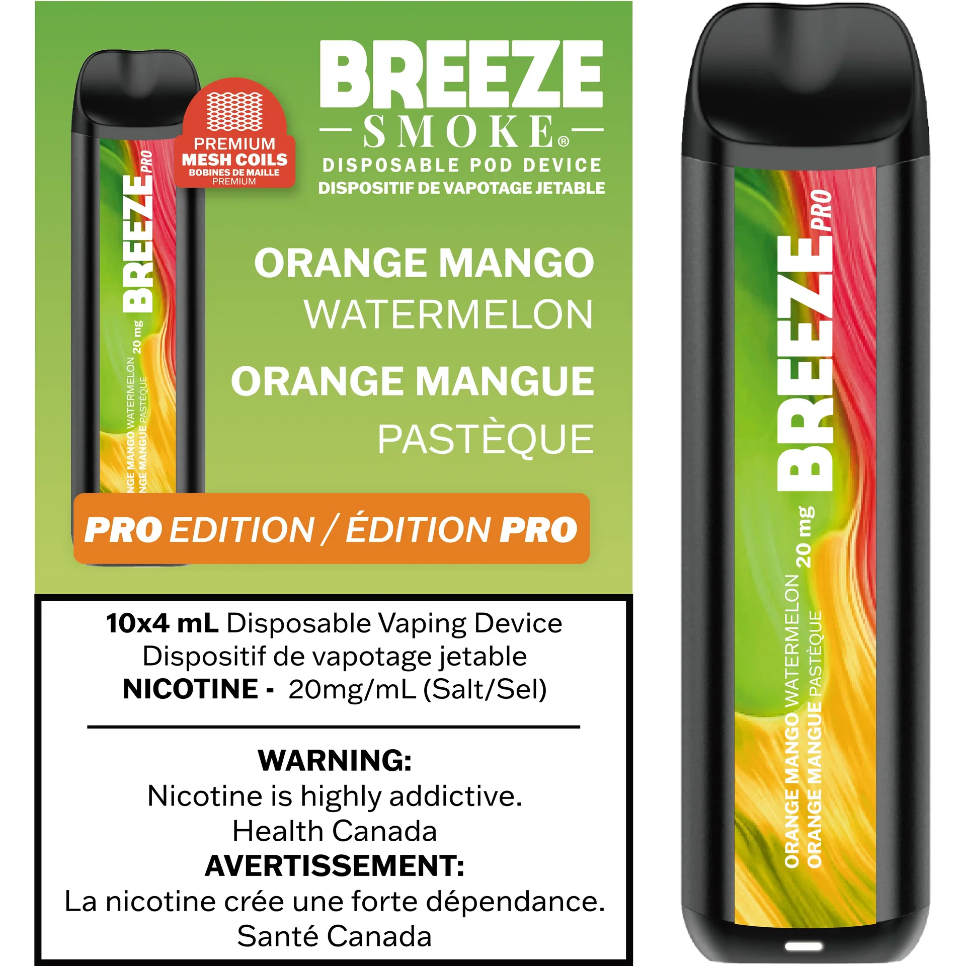 Breeze Pro 2K - Disposable Vape by BREEZE — view 33