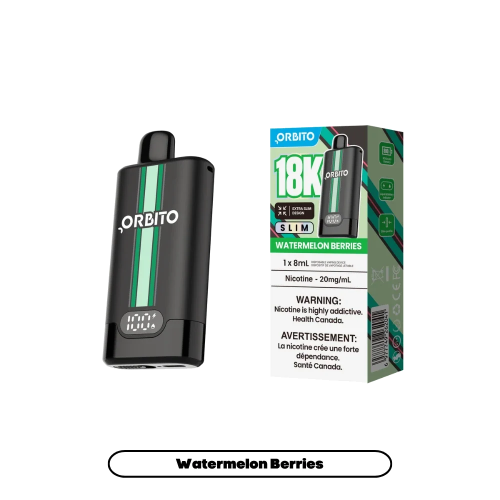 Watermelon Berries Orbito Slim - Disposable Vape 18K