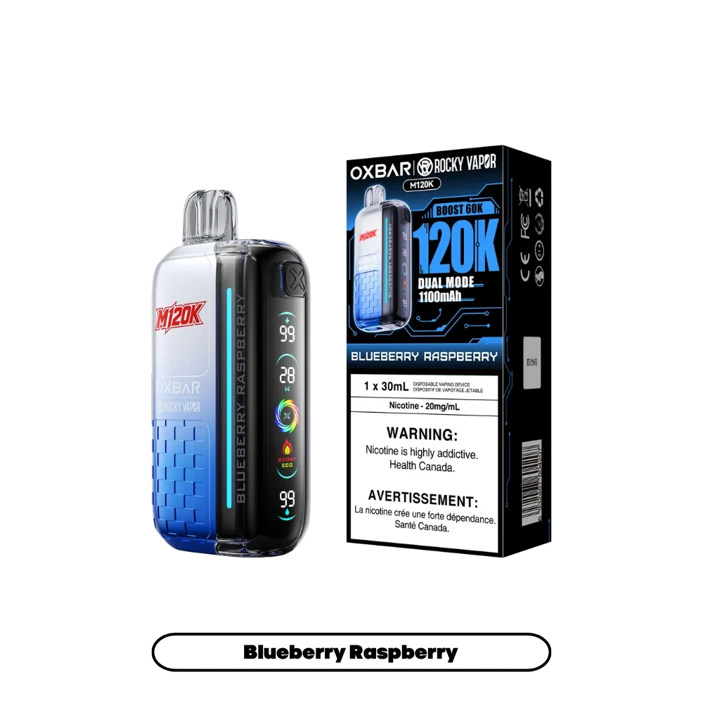Blueberry Raspberry Oxbar M120K - Disposable Vape