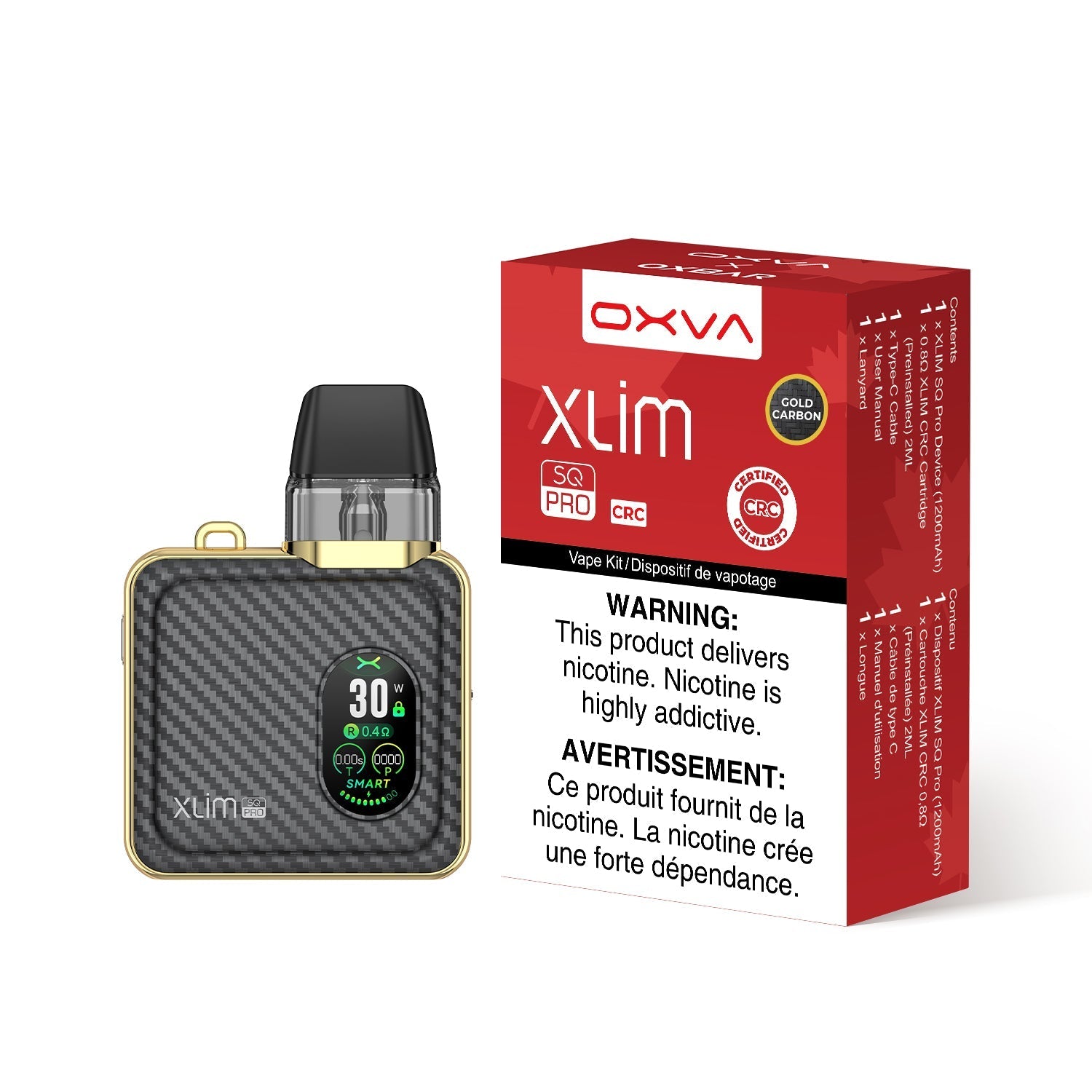 Oxva - Xlim SQ Pro Pod Kit [CRC]
