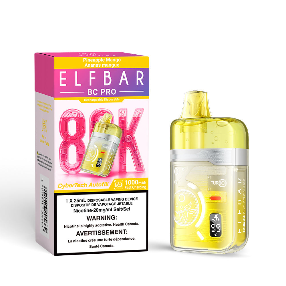 Pineapple Mango Elf Bar BC PRO - Disposable 80K