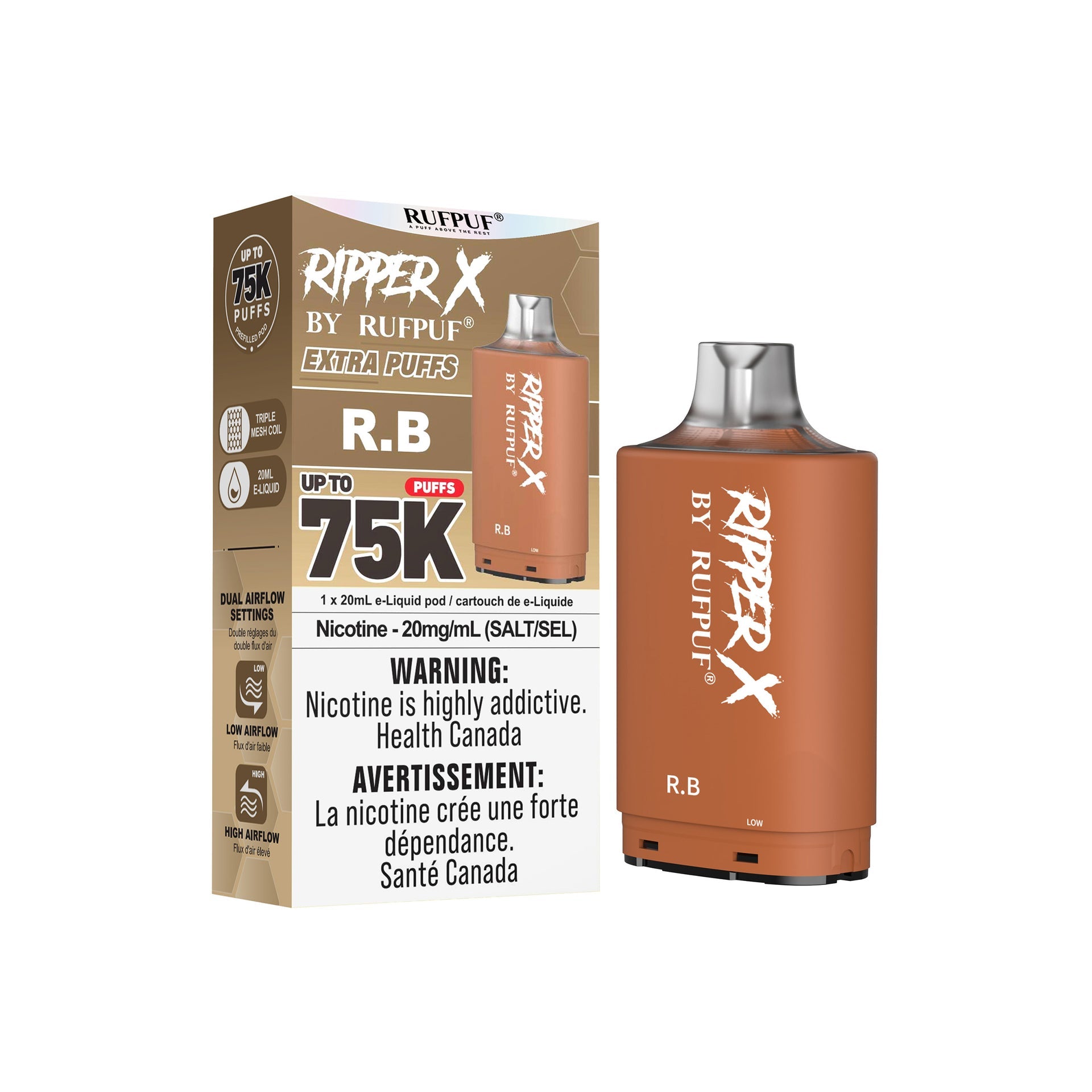 R.B Rufpuf Ripper X Pods 75K by RIPPER X BY RUFPUF
