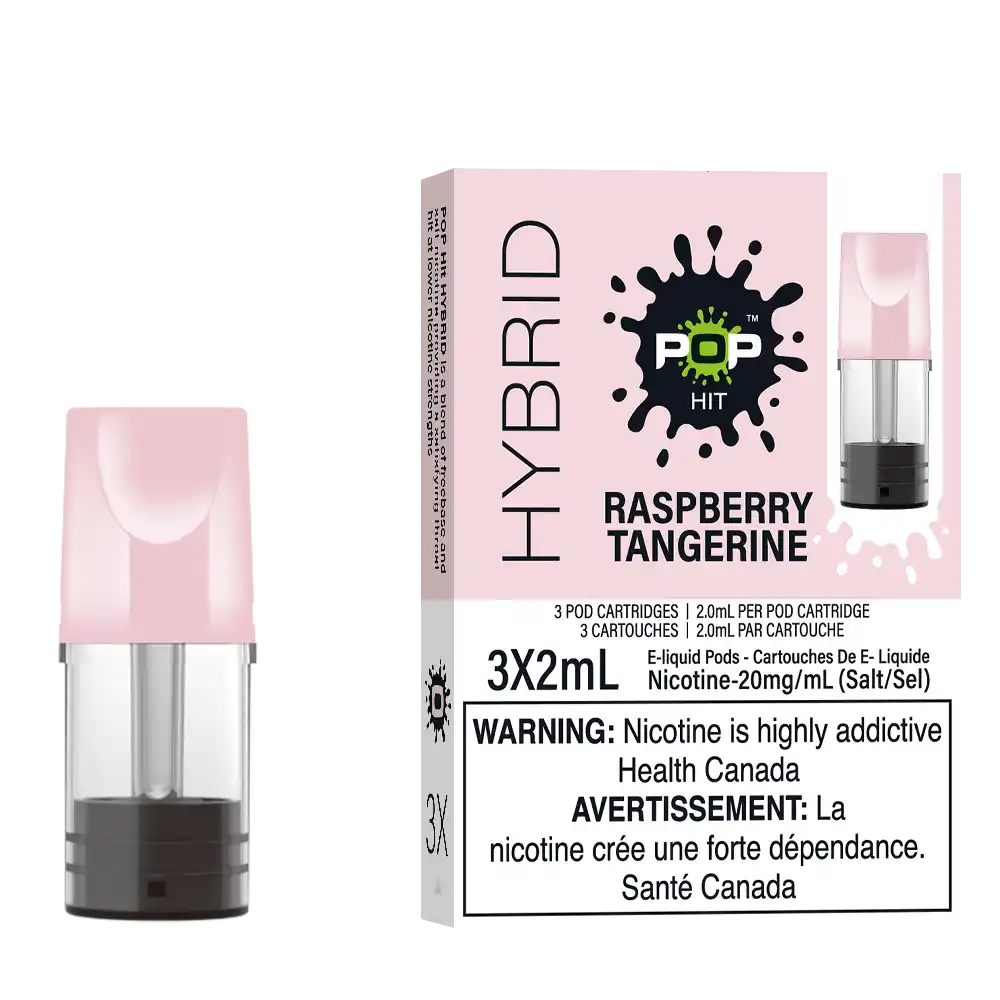 Raspberry Tangerine Stlth Pods by Pop Hybrid