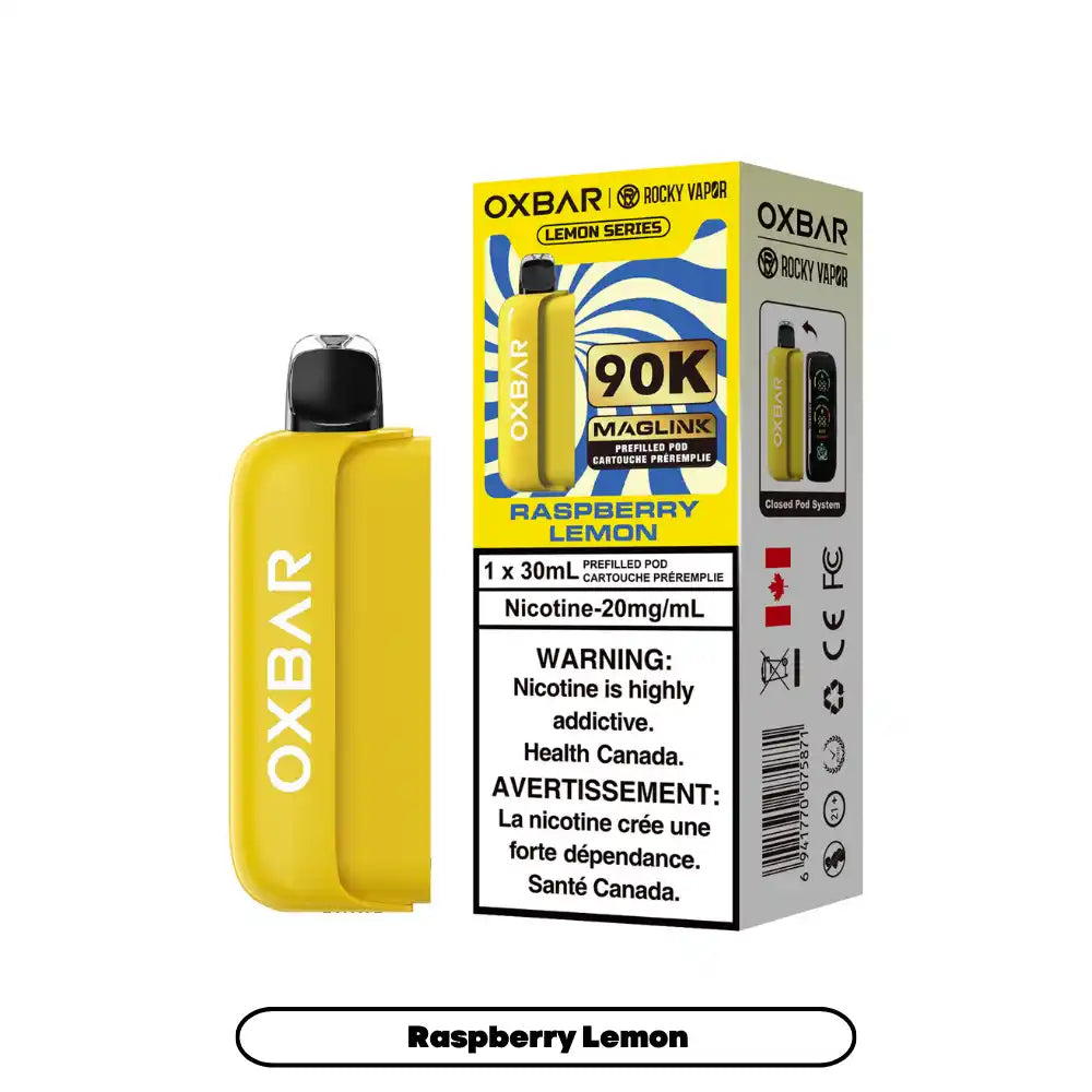 Strawberry Lemon Oxbar Maglink Pods (Lemon Series) 90K