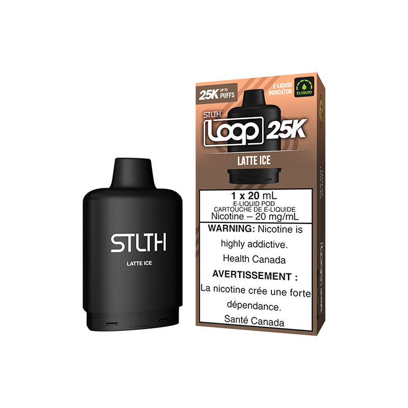 Latte Ice Stlth Loop 25K Pod by STLTH LOOP