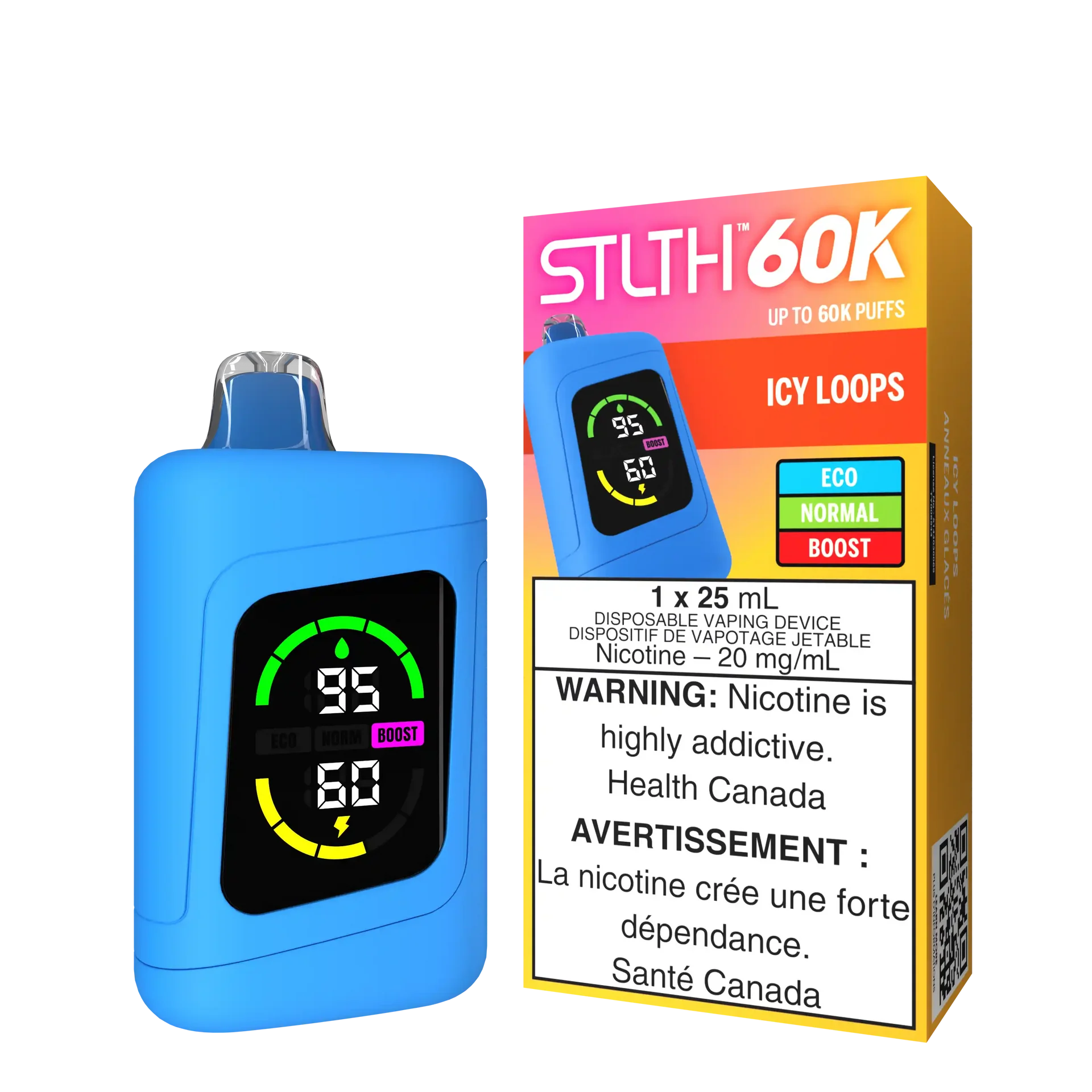 Icy Loops Stlth 60K - Disposable Vape by STLTH