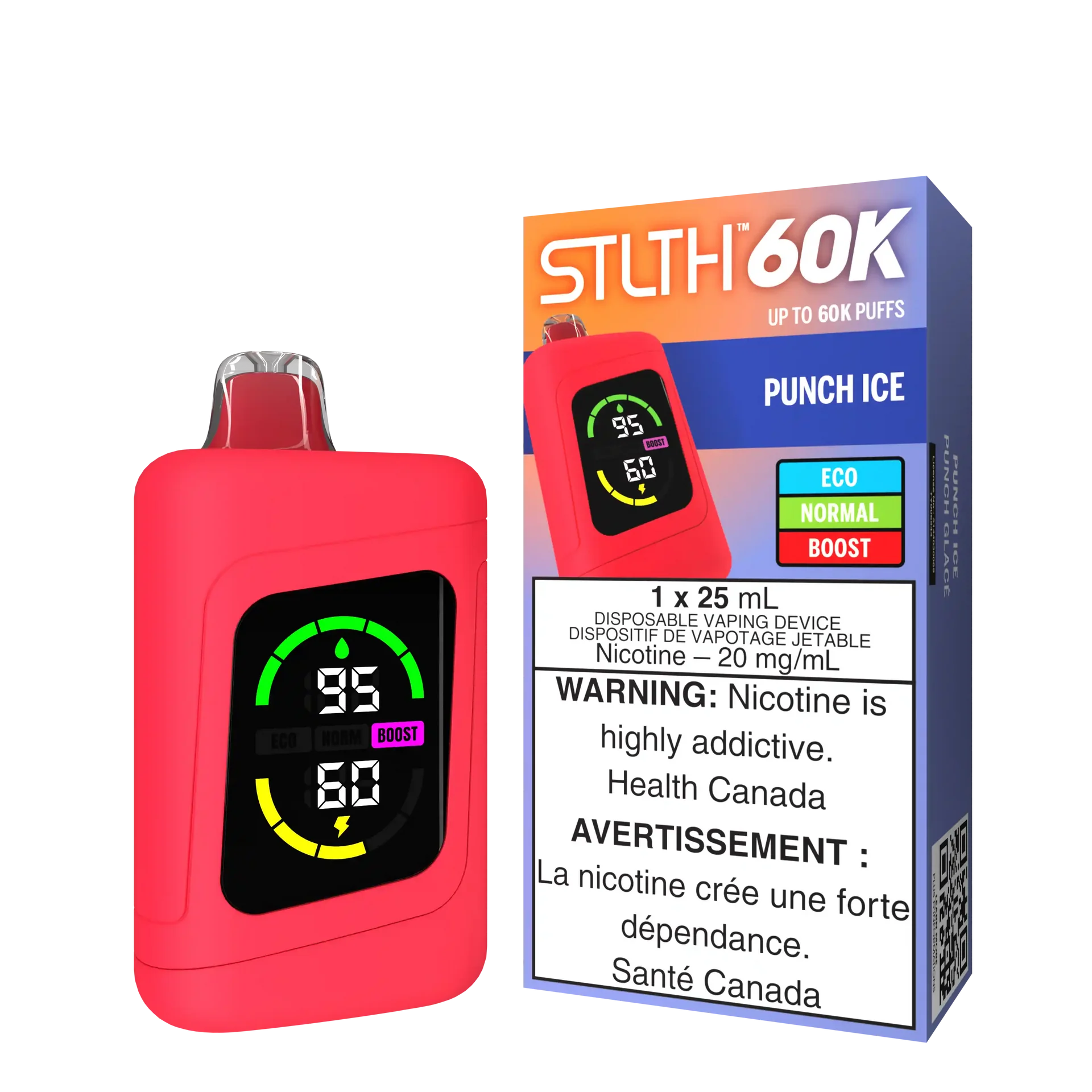 Punch Ice Stlth 60K - Disposable Vape by STLTH