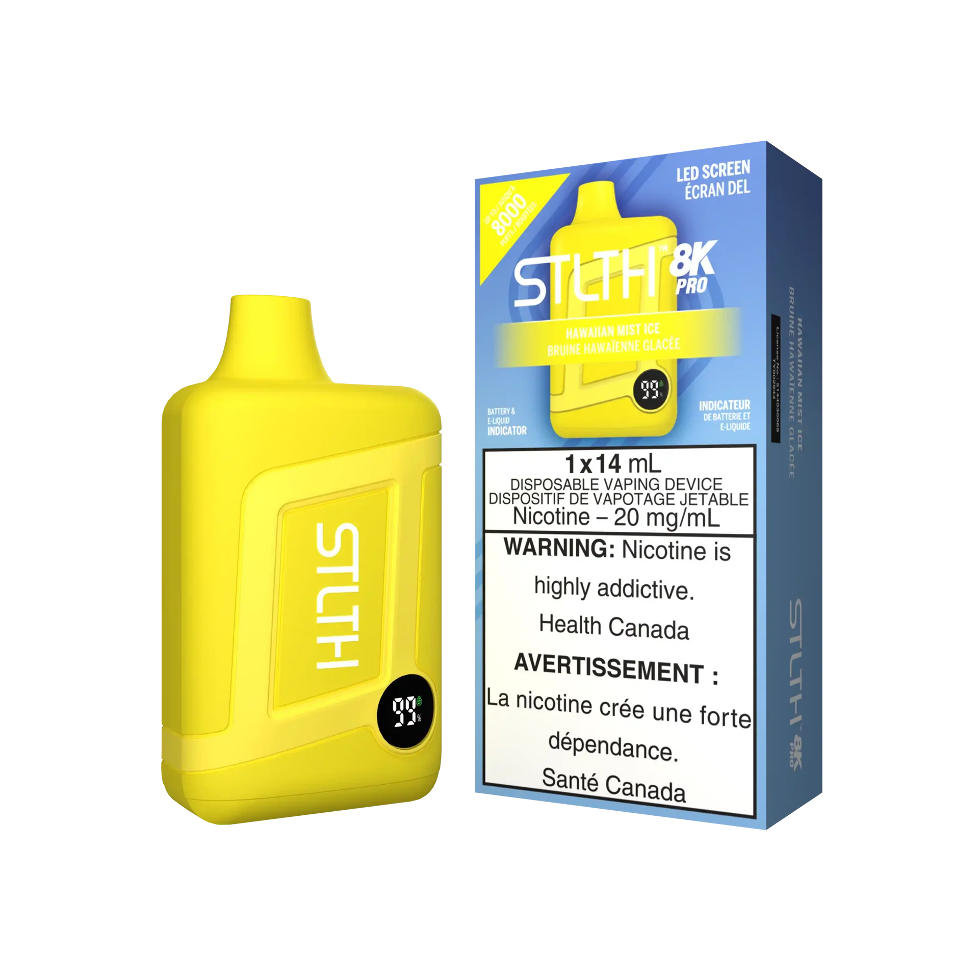Hawaiian Mist Ice Stlth 8K Pro - Disposable Vape by STLTH