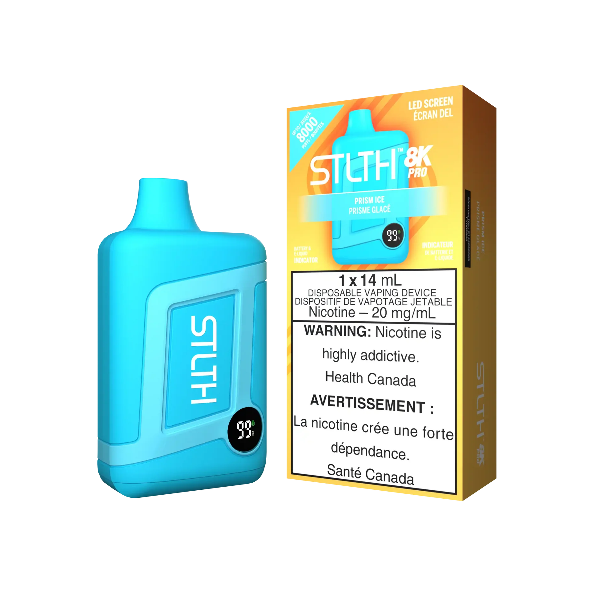 Prism Ice Stlth 8K Pro - Disposable Vape by STLTH
