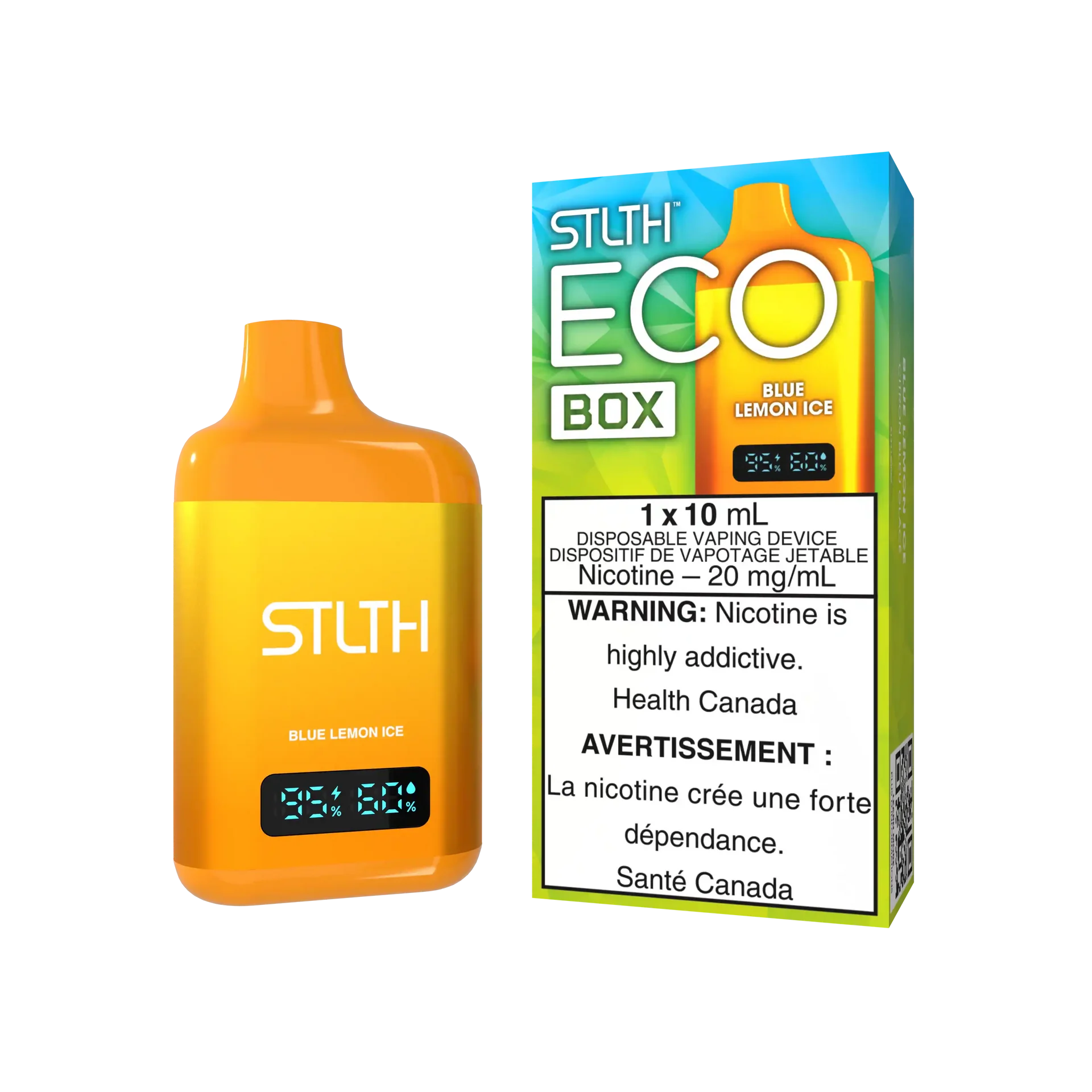 Blue Lemon Ice Stlth Eco Box - Disposable by STLTH