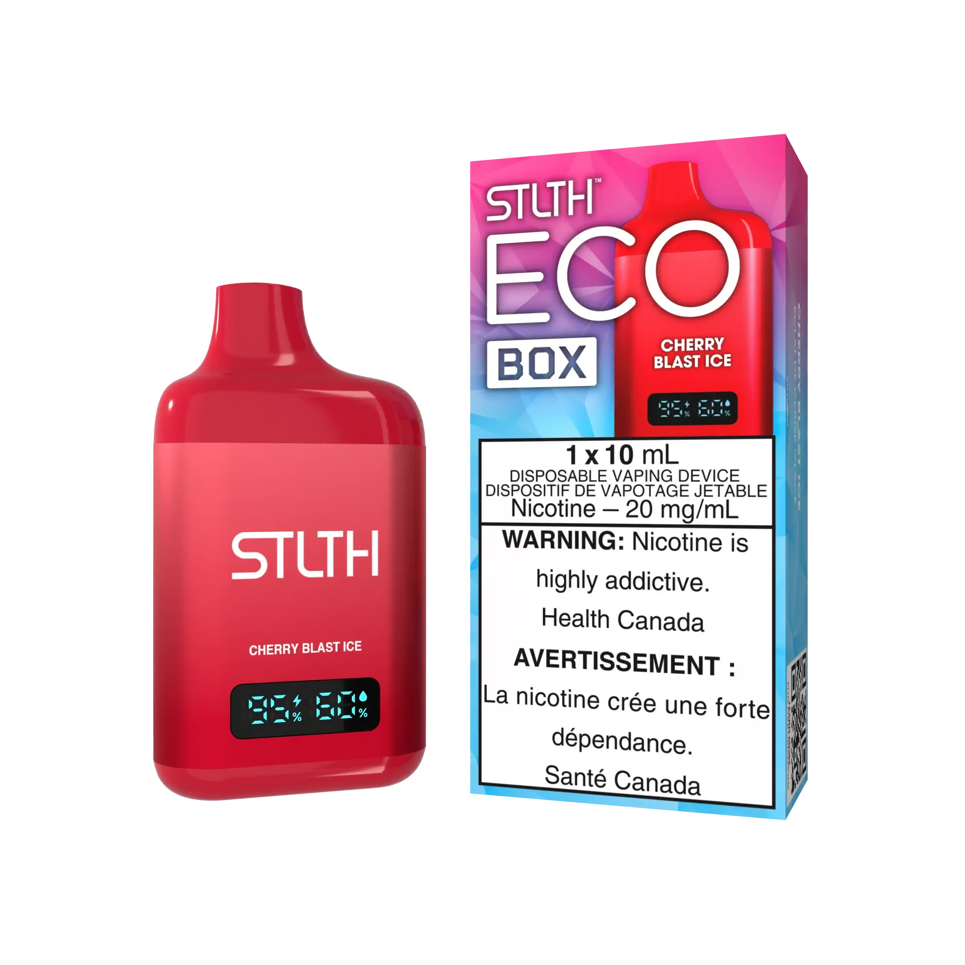 Cherry Blast Ice Stlth Eco Box - Disposable by STLTH