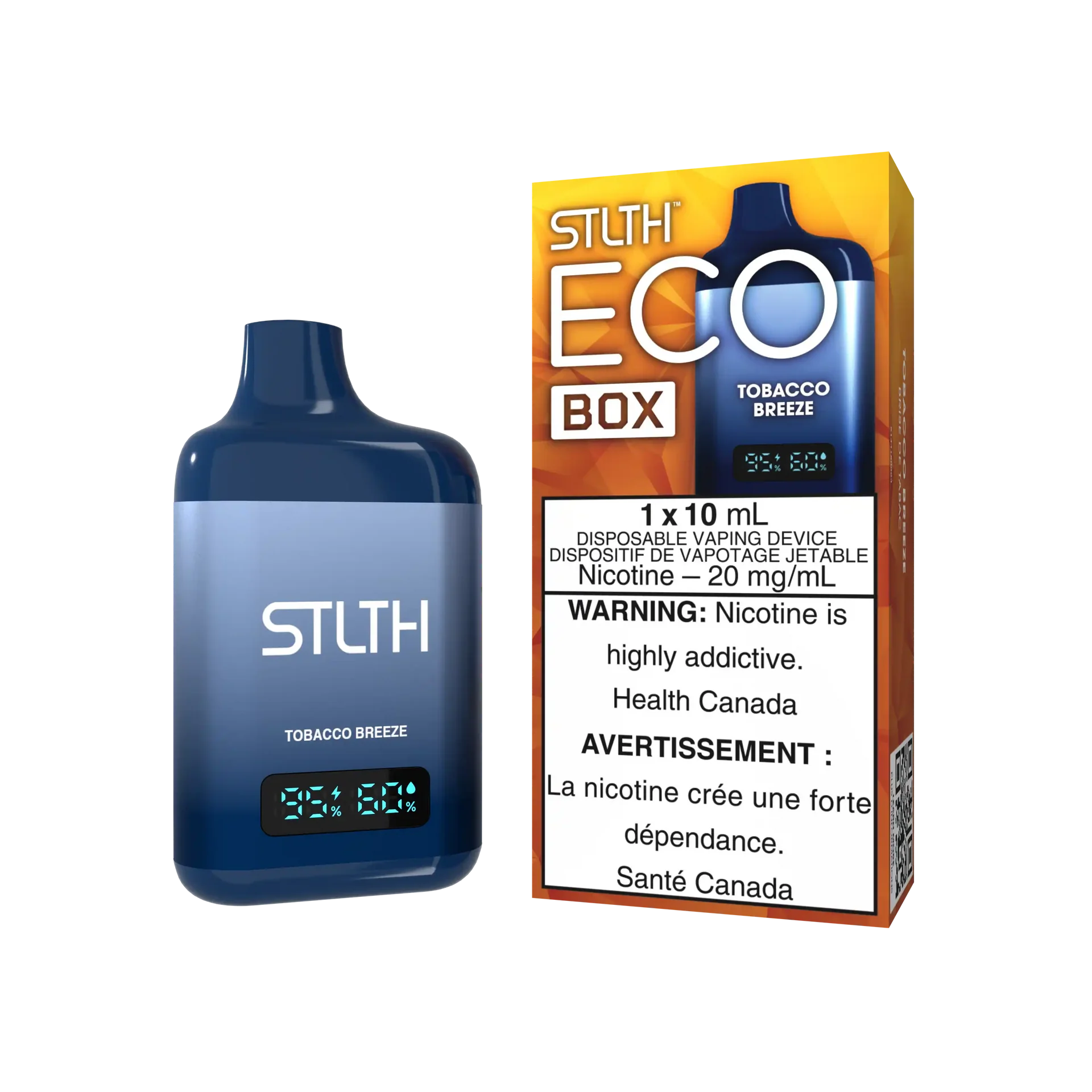 Tobacco Breeze Stlth Eco Box - Disposable by STLTH