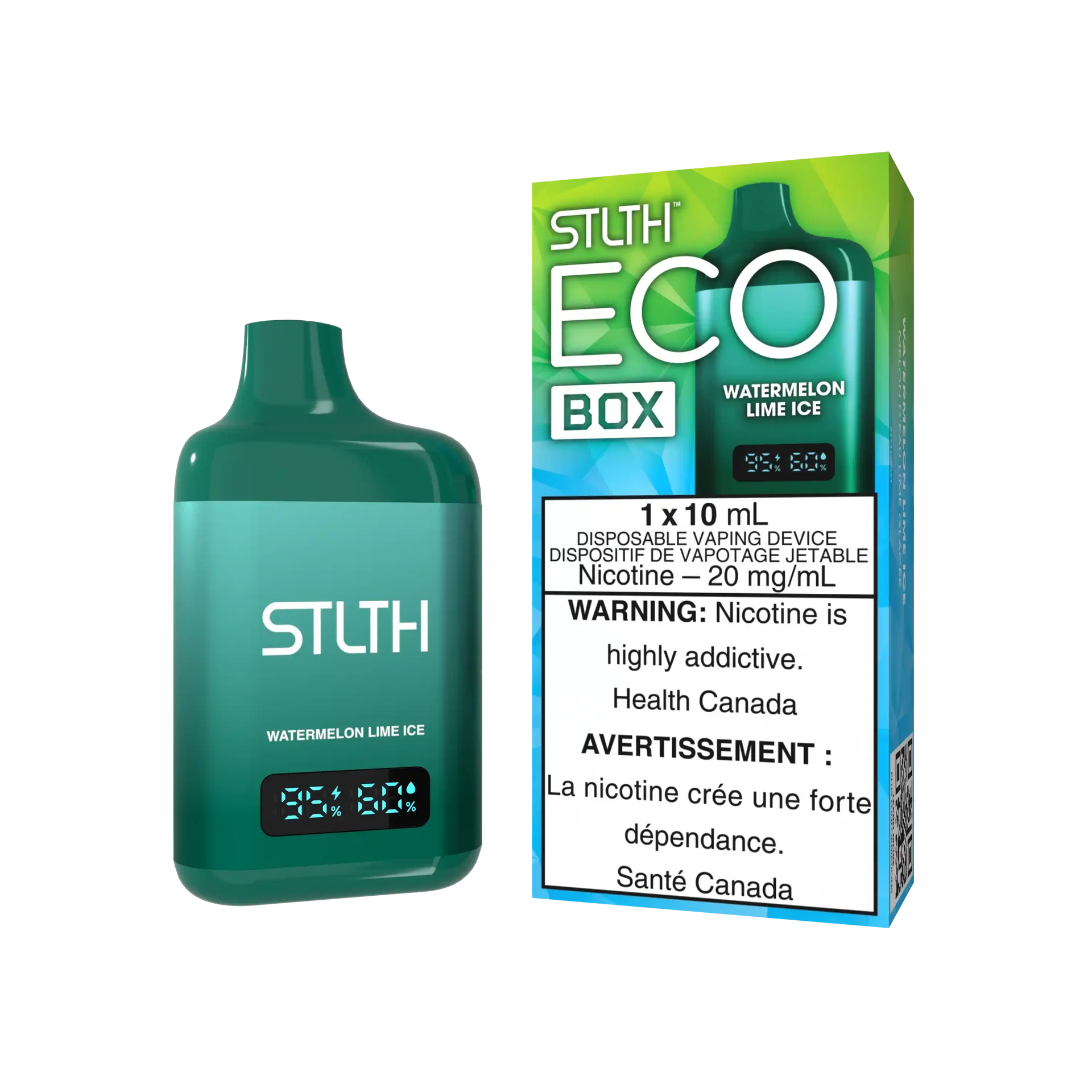 Watermelon Lime Ice Stlth Eco Box - Disposable by STLTH