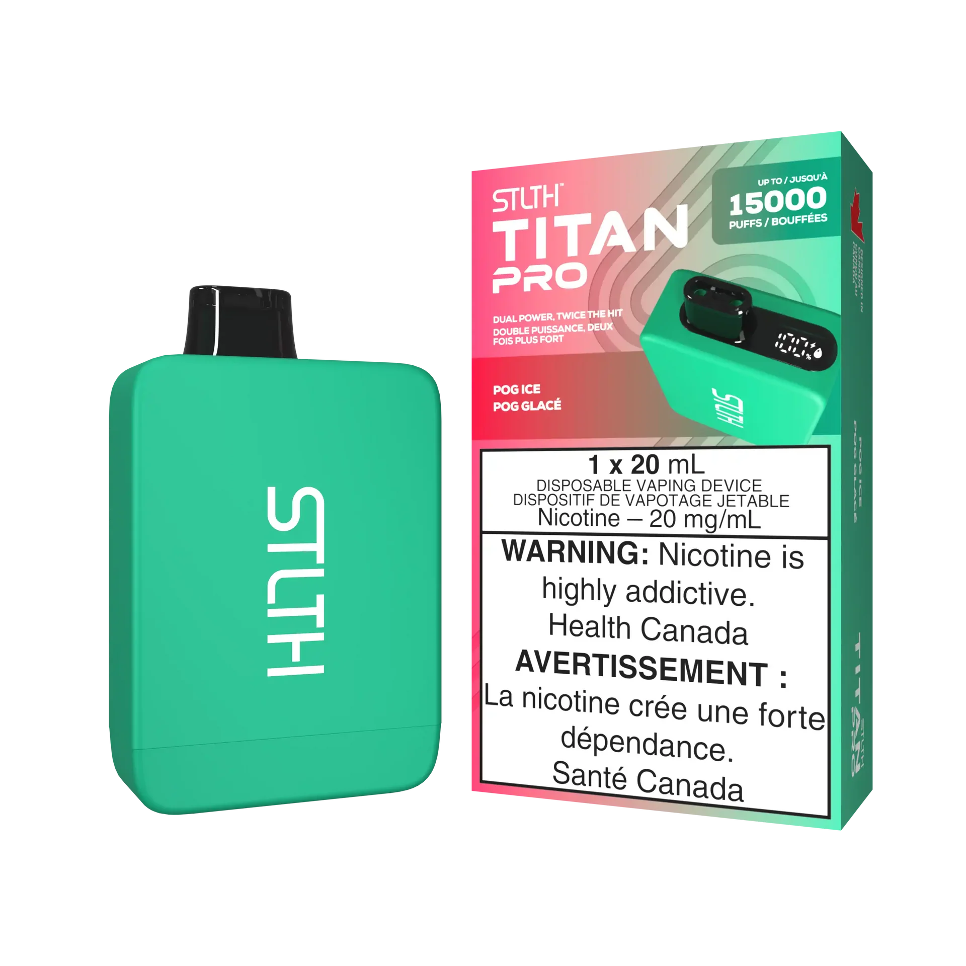 POG Ice Stlth Titan Pro - Disposable 15K by STLTH