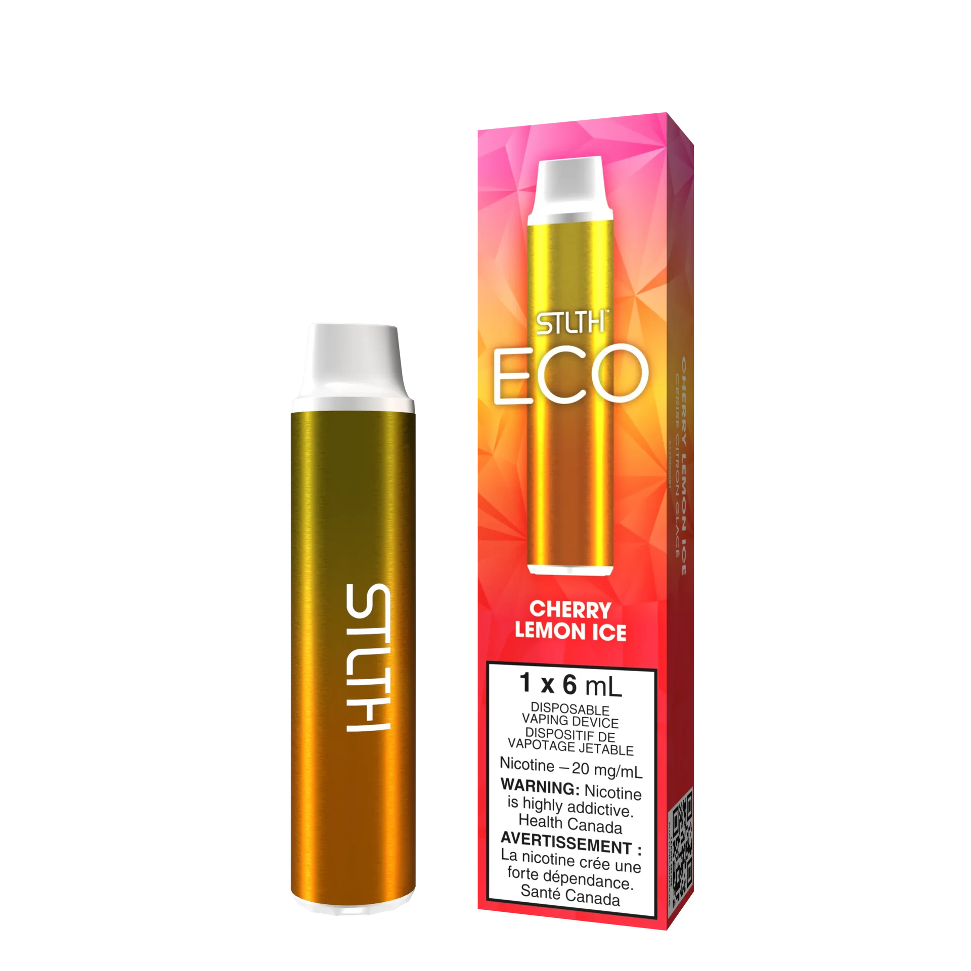 Cherry Lemon Ice Stlth ECO - Disposable Vape by STLTH