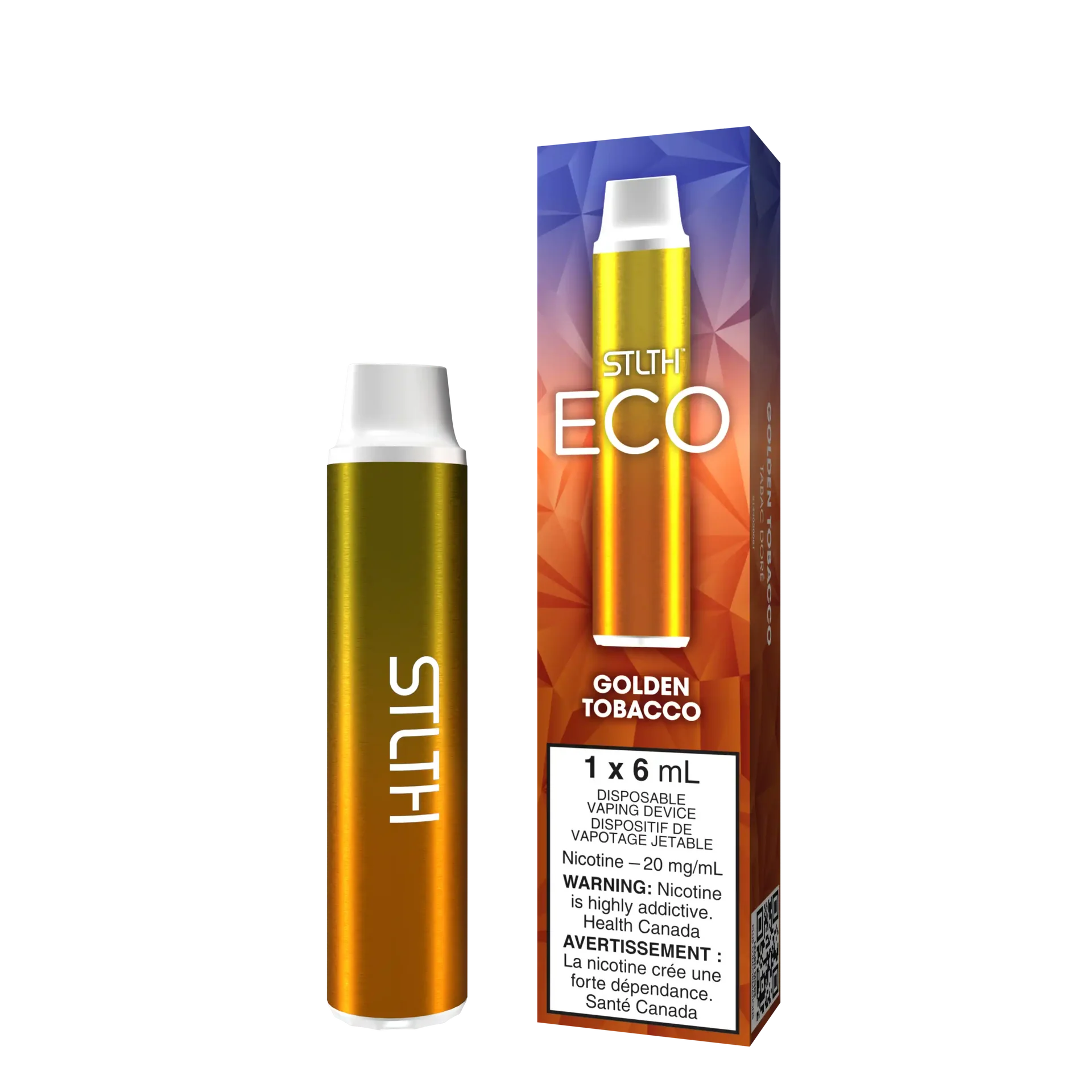 Golden Tobacco Stlth ECO - Disposable Vape by STLTH