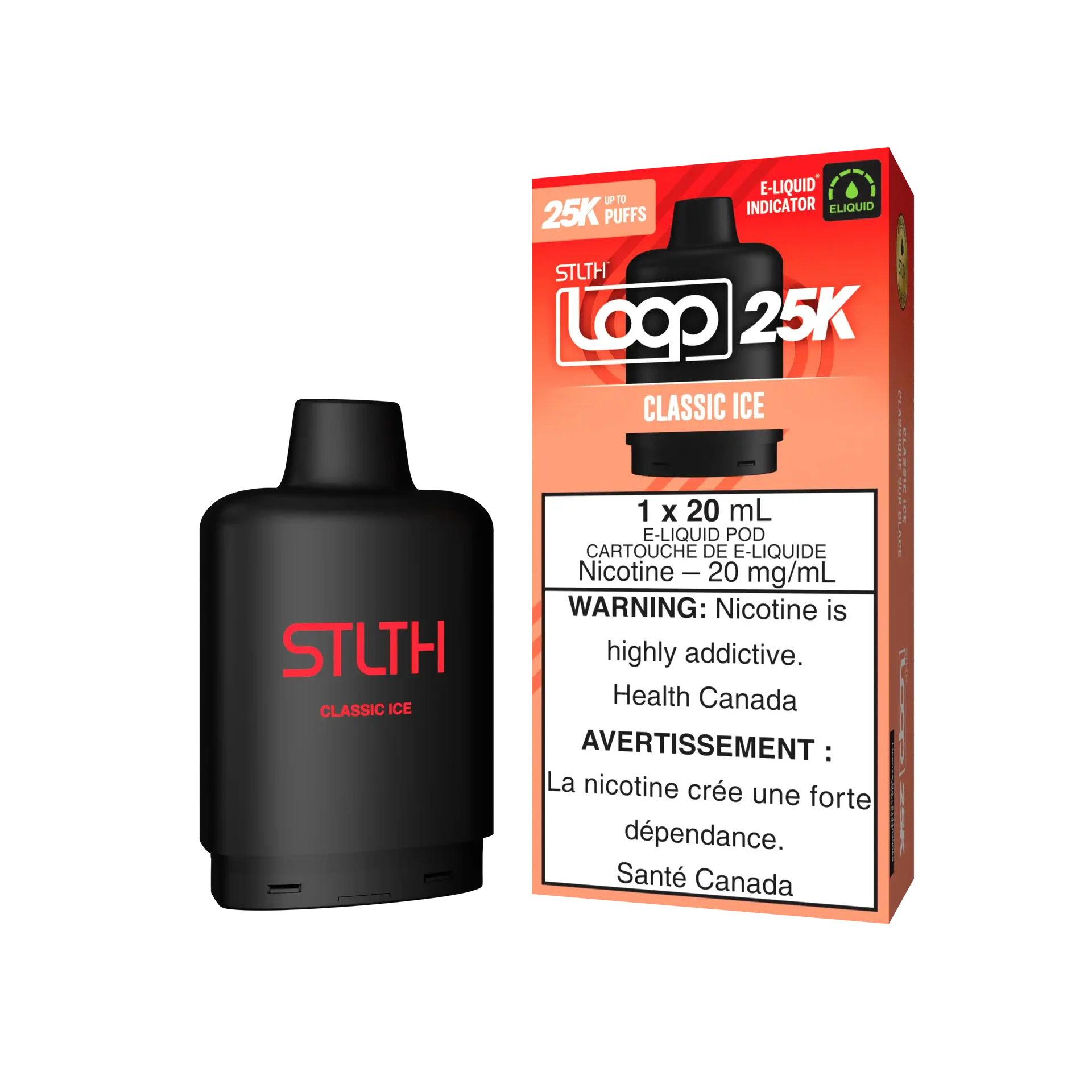 Classic Ice Stlth Loop 25K Pod by STLTH LOOP