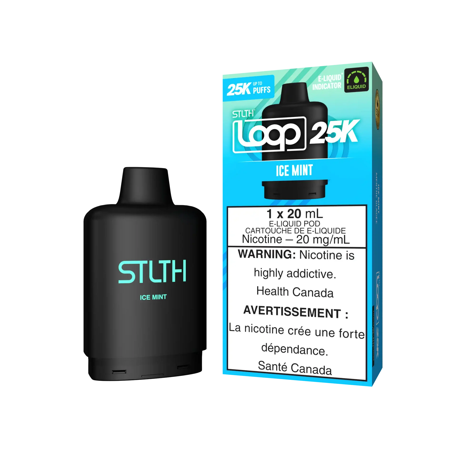 Ice Mint Stlth Loop 25K Pod by STLTH LOOP