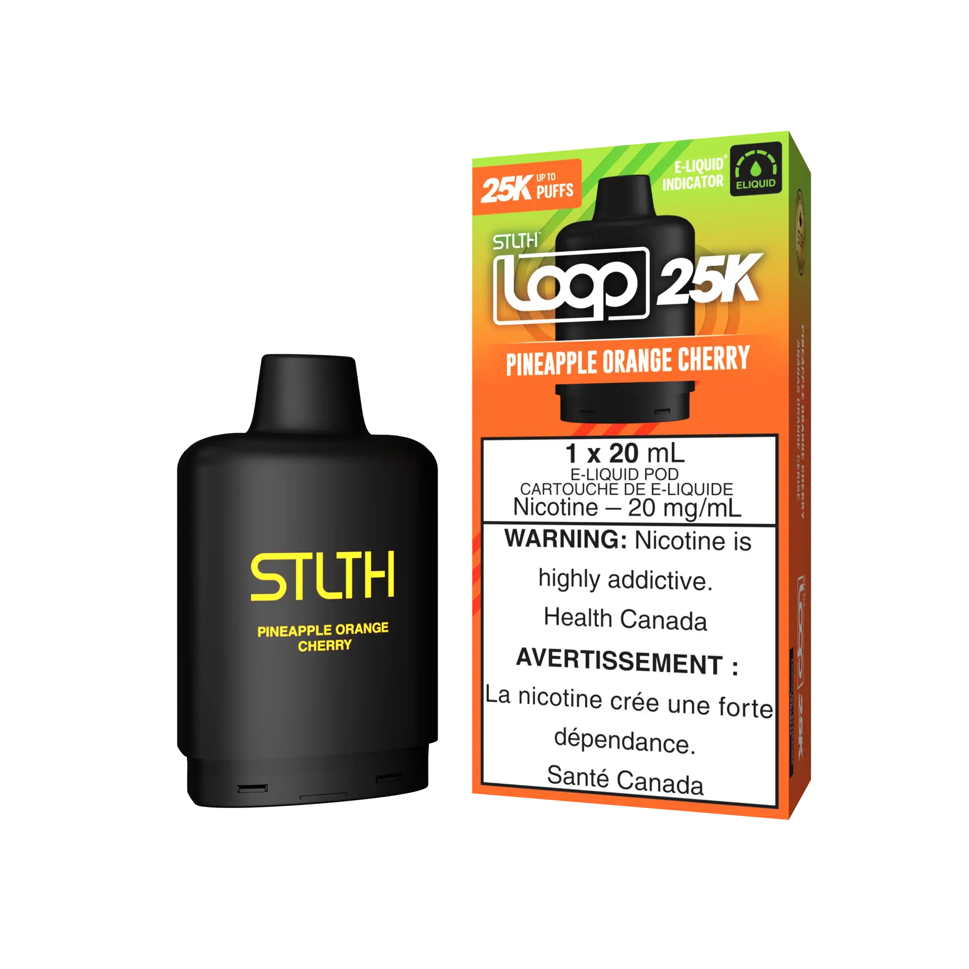 Pineapple Orange Cherry Stlth Loop 25K Pod by STLTH LOOP