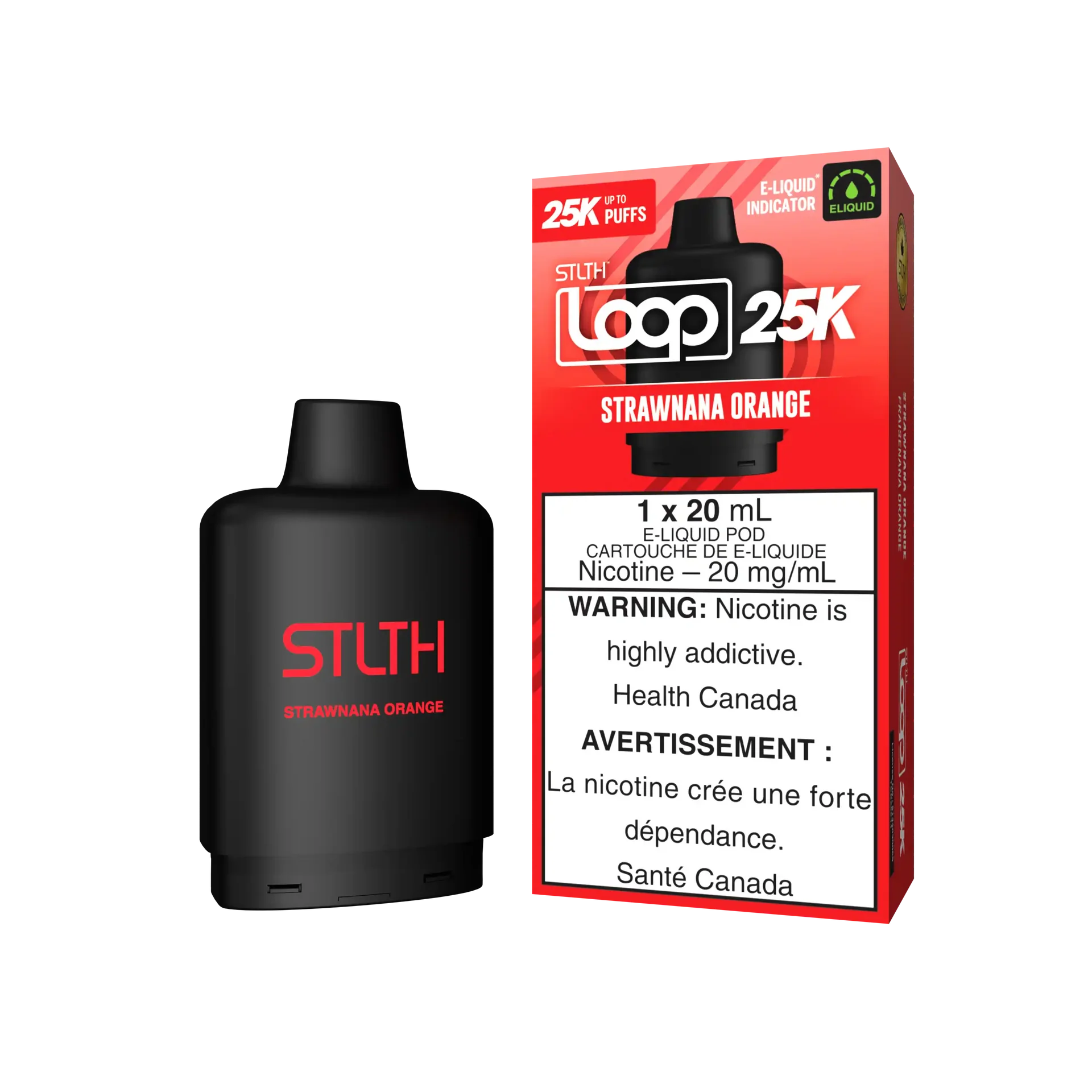 Strawnana Orange Stlth Loop 25K Pod by STLTH LOOP